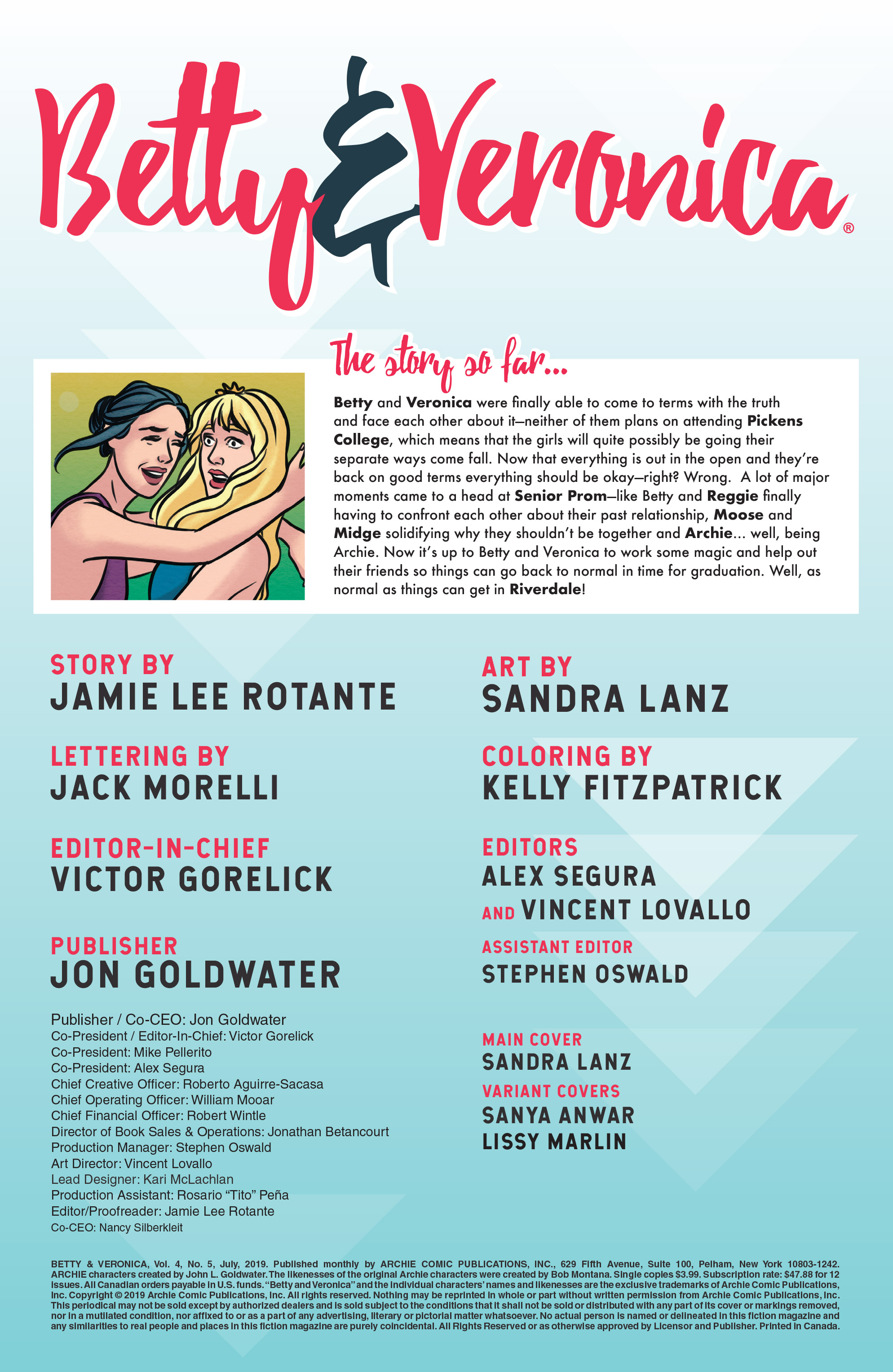 Betty & Veronica (2018-): Chapter 5 - Page 2