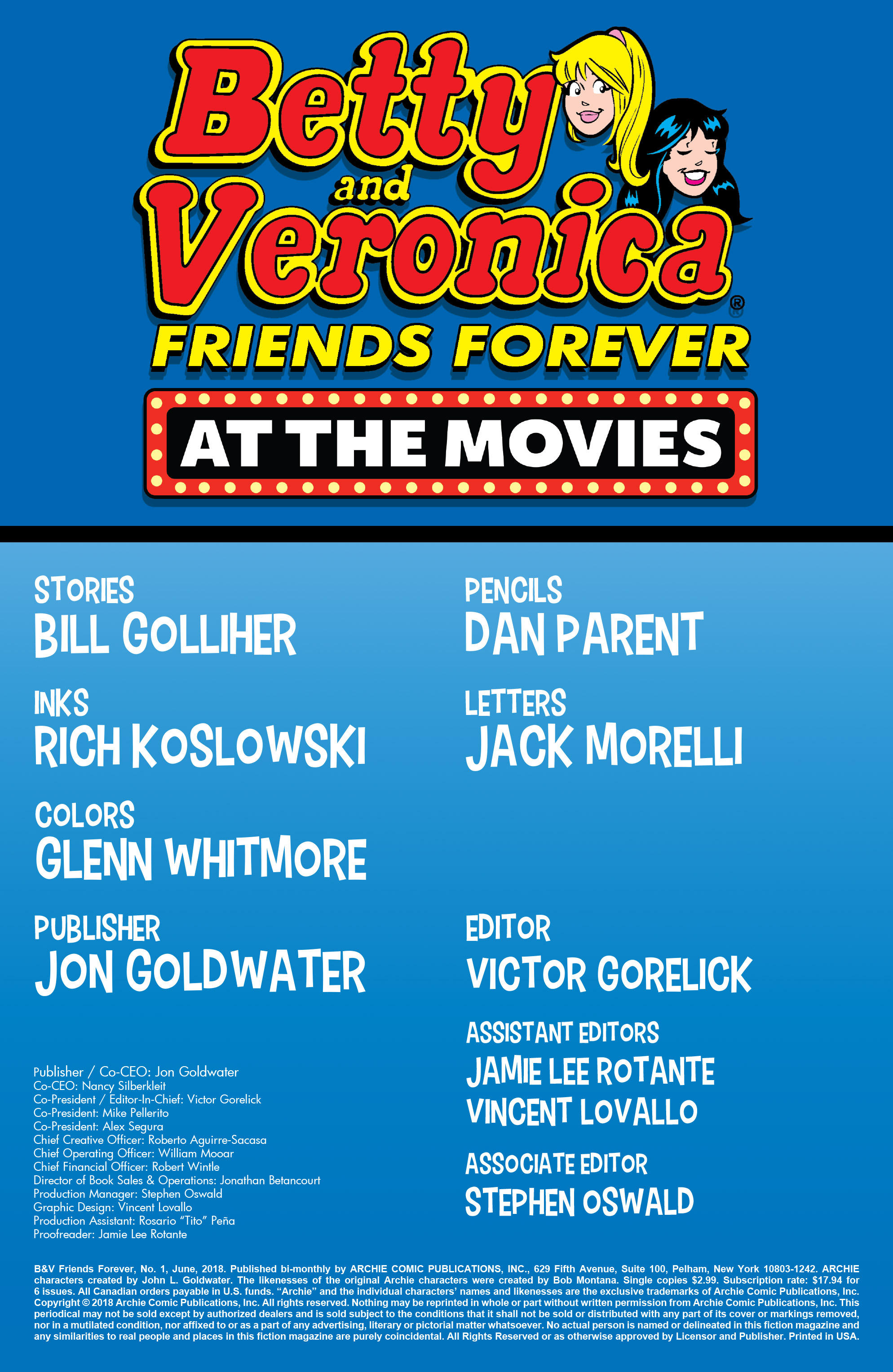 Betty & Veronica Best Friends Forever: At Movies (2018): Chapter 1 - Page 2