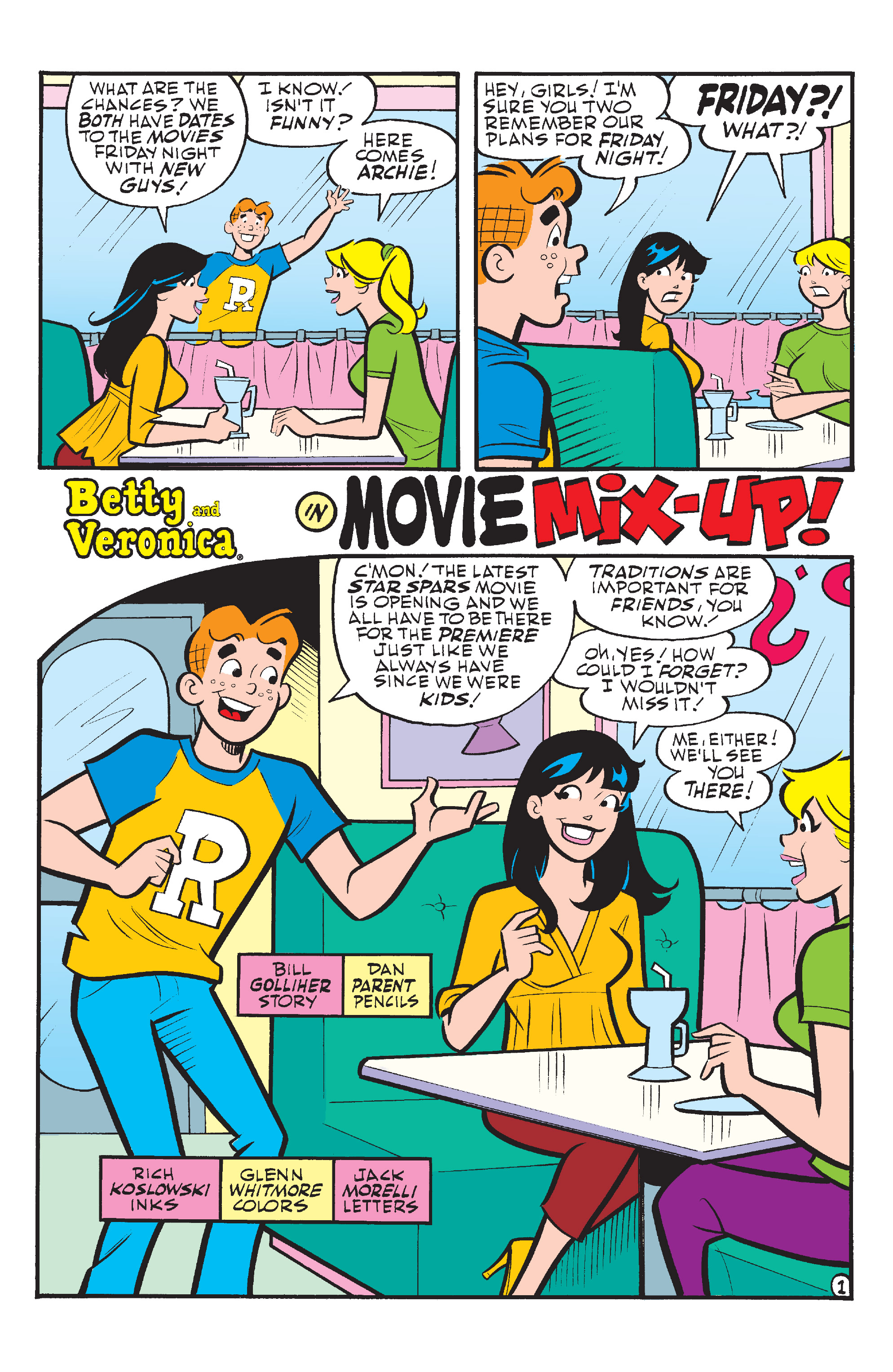 Betty & Veronica Best Friends Forever: At Movies (2018): Chapter 1 - Page 8