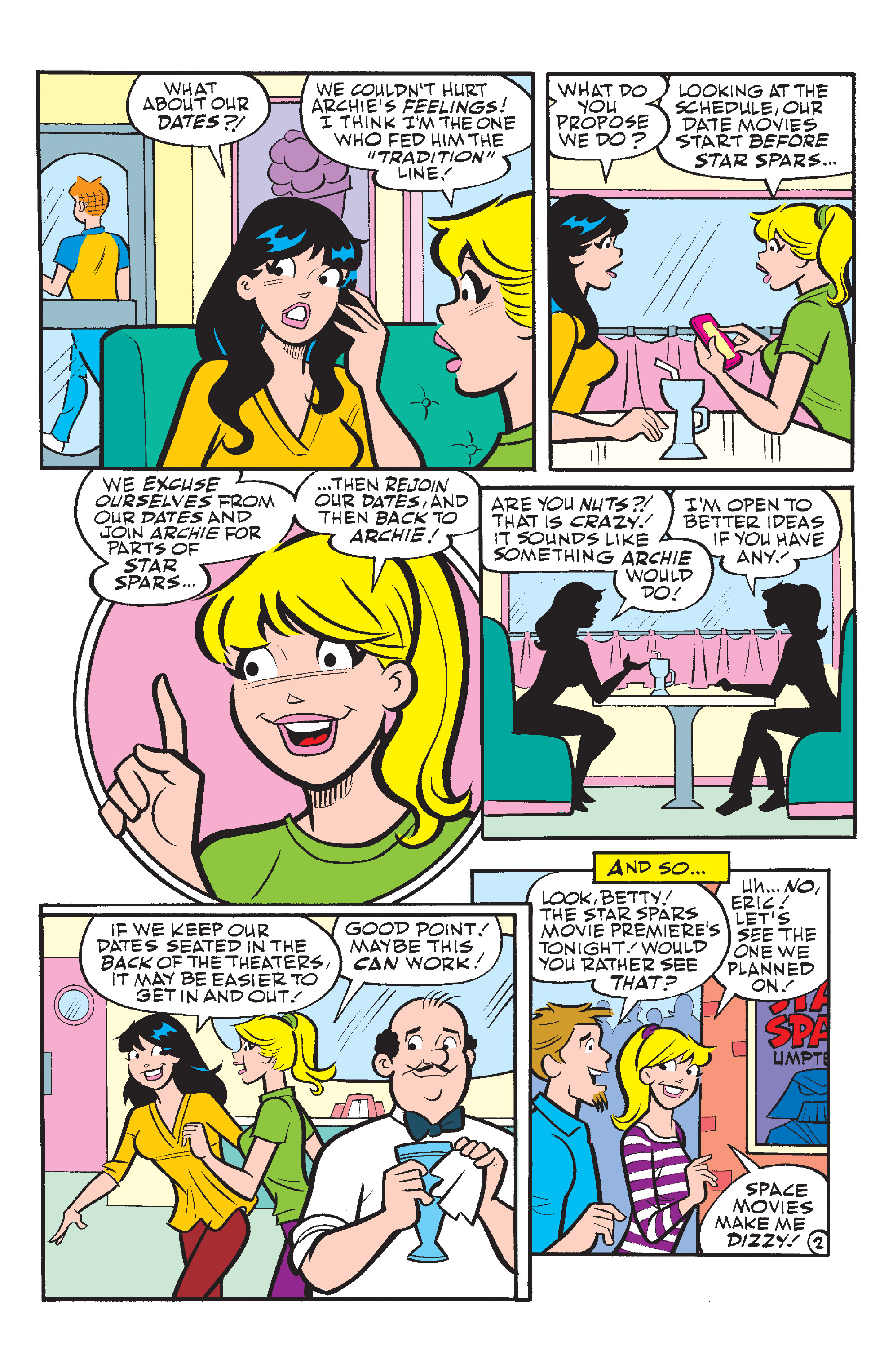 Betty & Veronica Best Friends Forever: At Movies (2018): Chapter 1 - Page 9