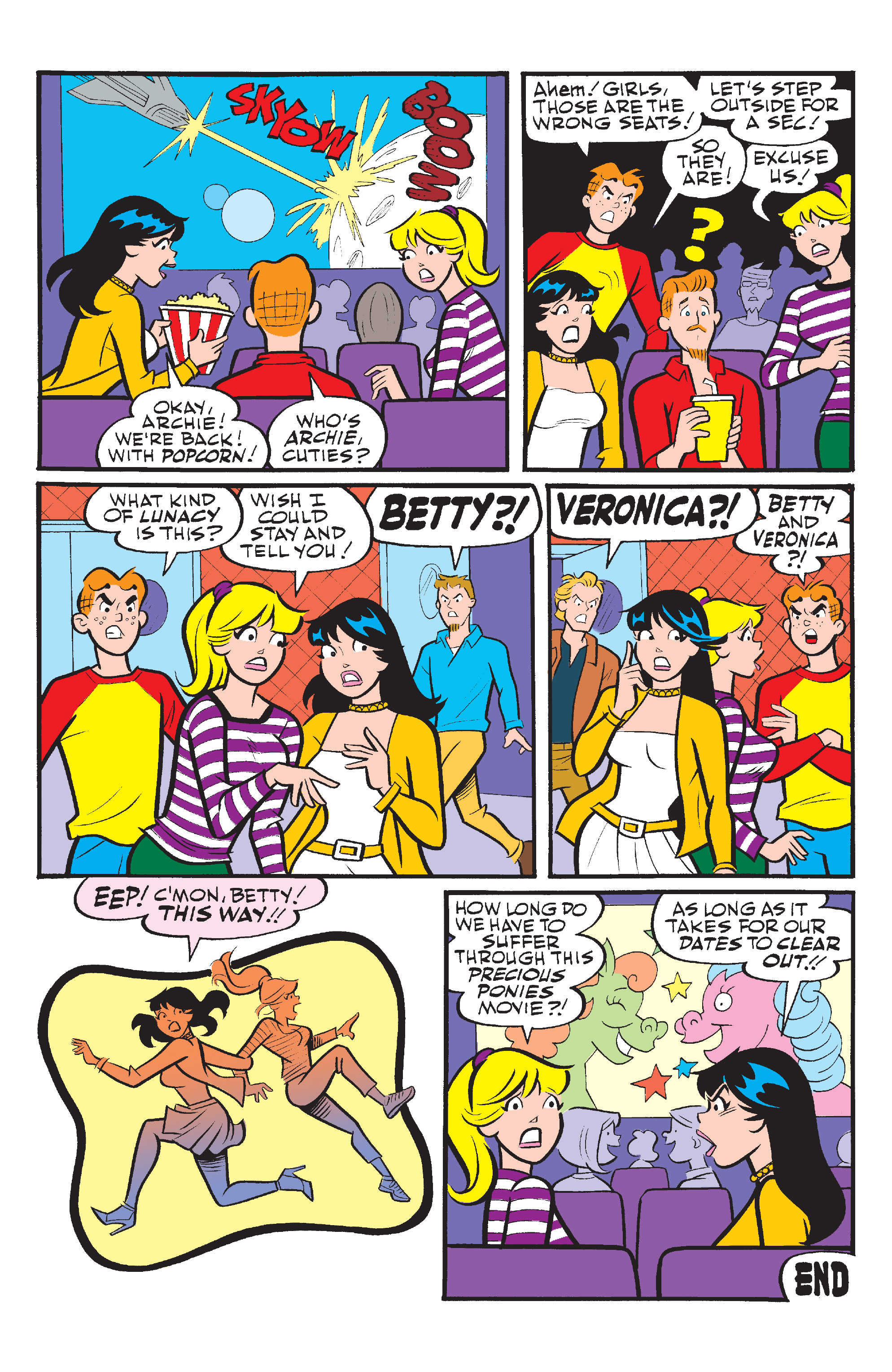 Betty & Veronica Best Friends Forever: At Movies (2018): Chapter 1 - Page 12