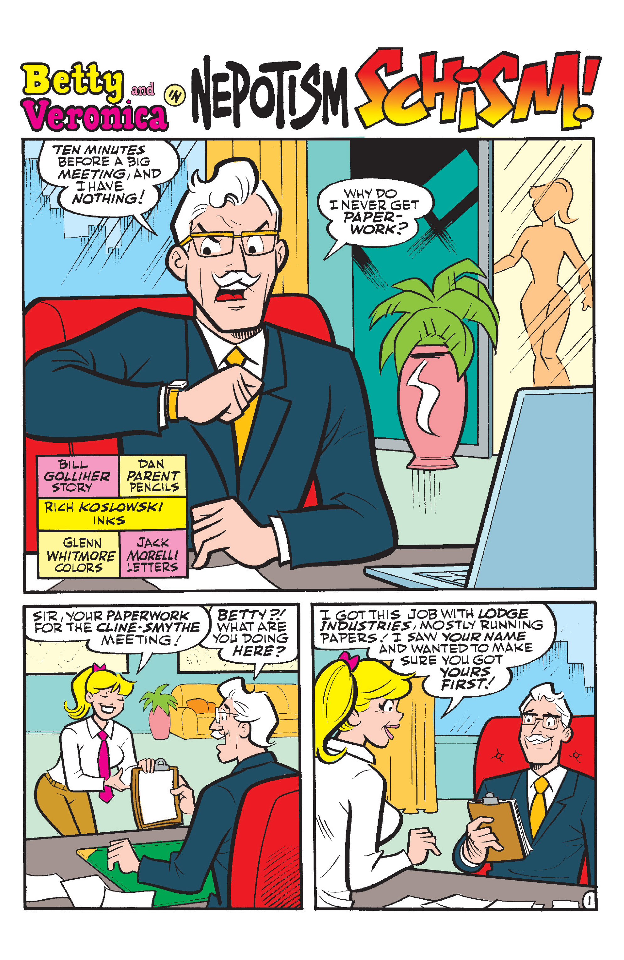 Betty & Veronica Friends Forever: Go To Work (2019): Chapter 1 - Page 3