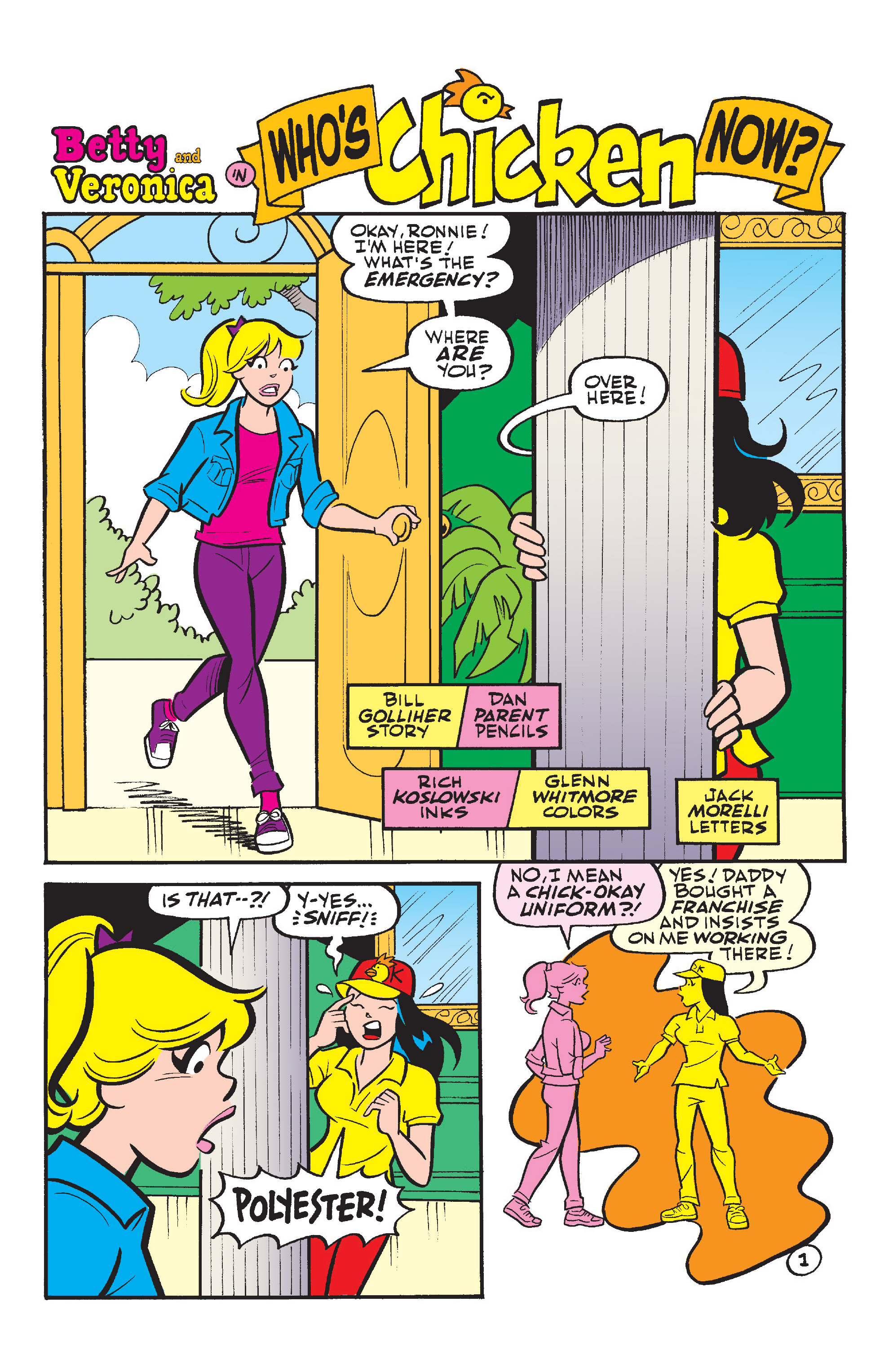 Betty & Veronica Friends Forever: Go To Work (2019): Chapter 1 - Page 8