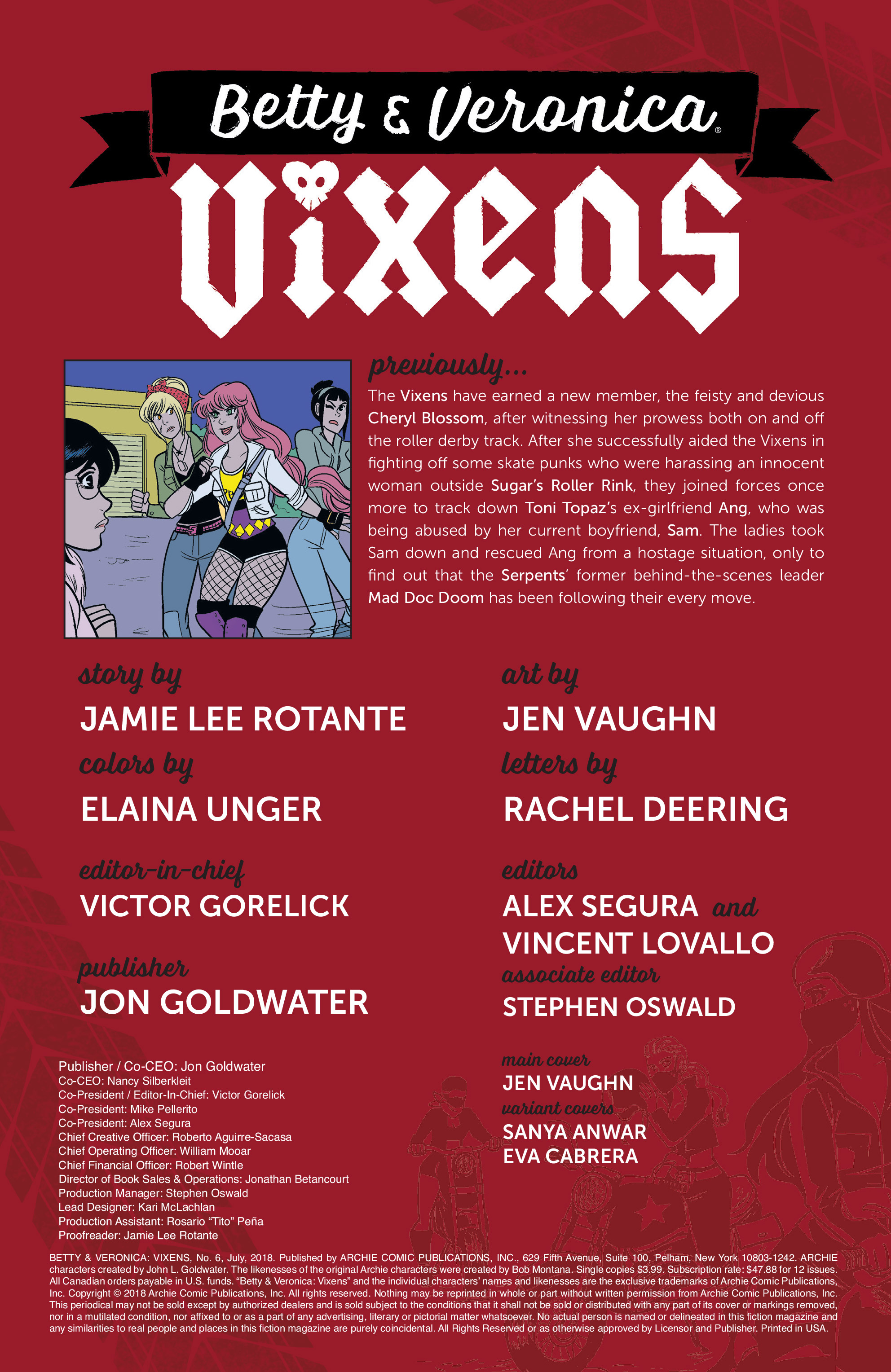 Betty & Veronica: Vixens (2017): Chapter 6 - Page 2