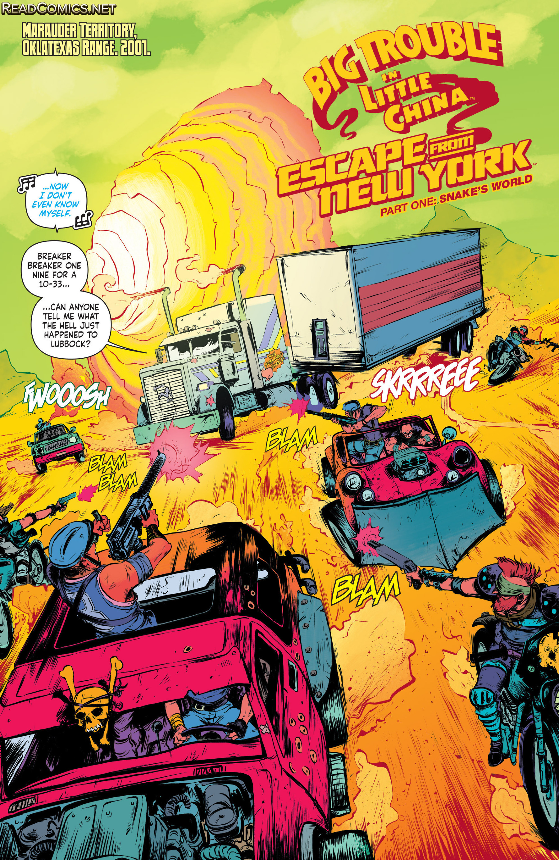 Big Trouble in Little China - Escape From New York (2016-): Chapter 1 - Page 6