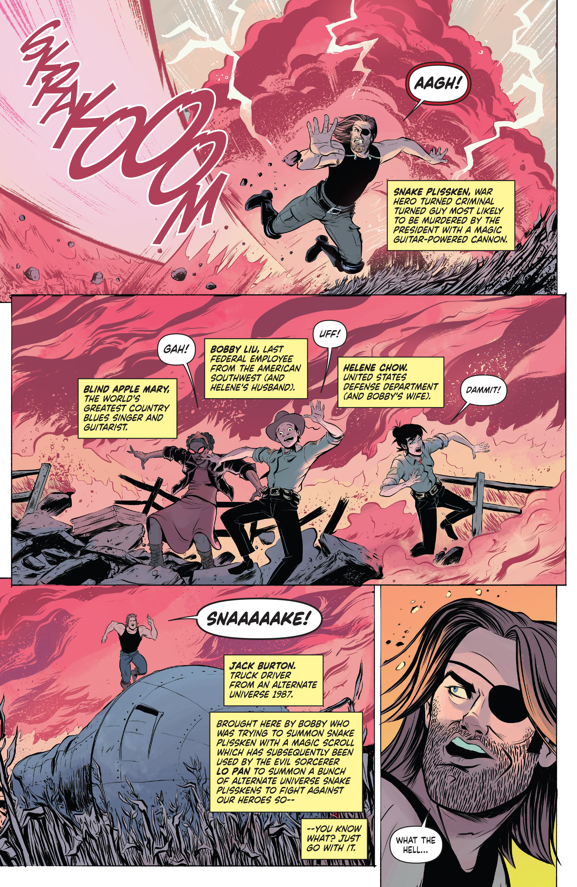 Big Trouble in Little China - Escape From New York (2016-): Chapter 6 - Page 4
