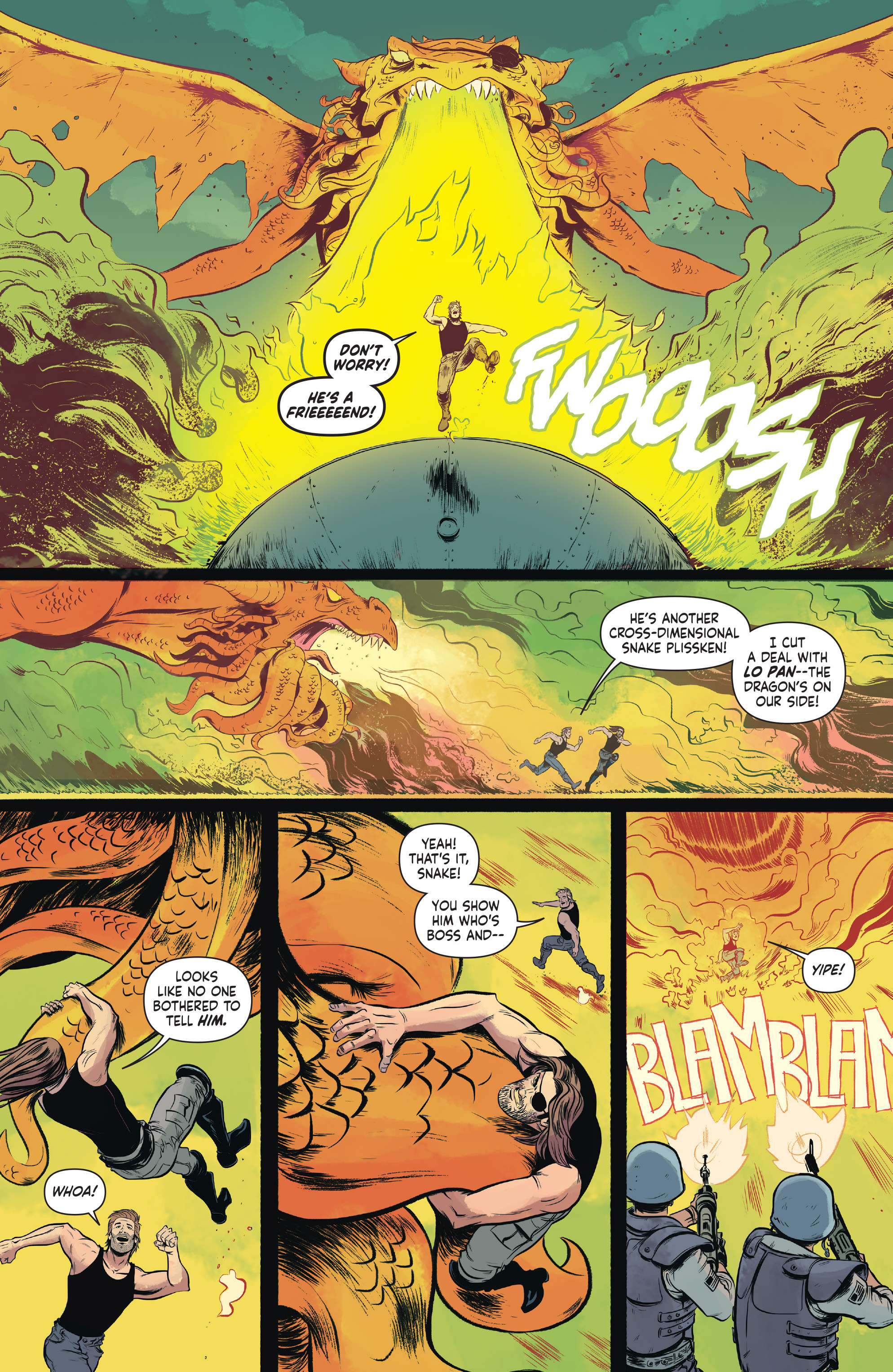 Big Trouble in Little China - Escape From New York (2016-): Chapter 6 - Page 5