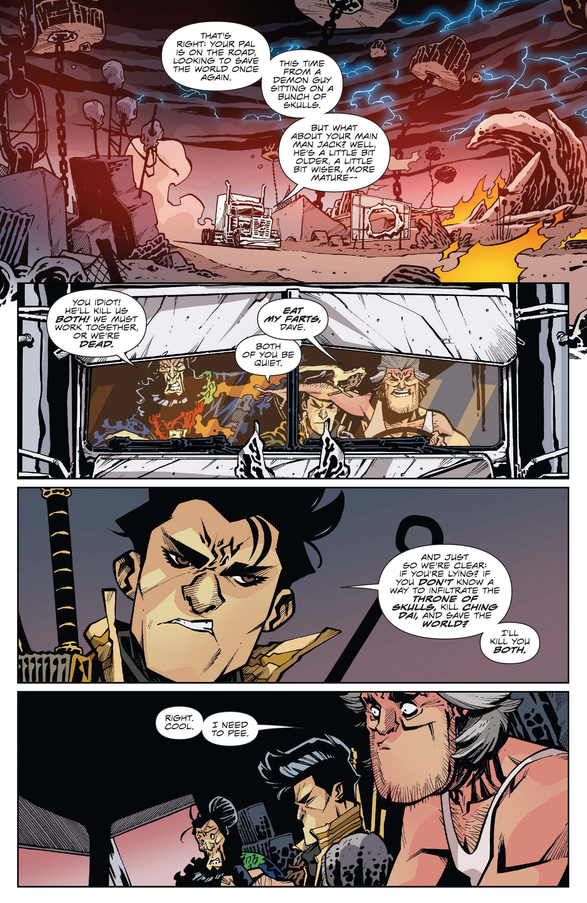 Big Trouble In Little China: Old Man Jack (2017): Chapter 5 - Page 3