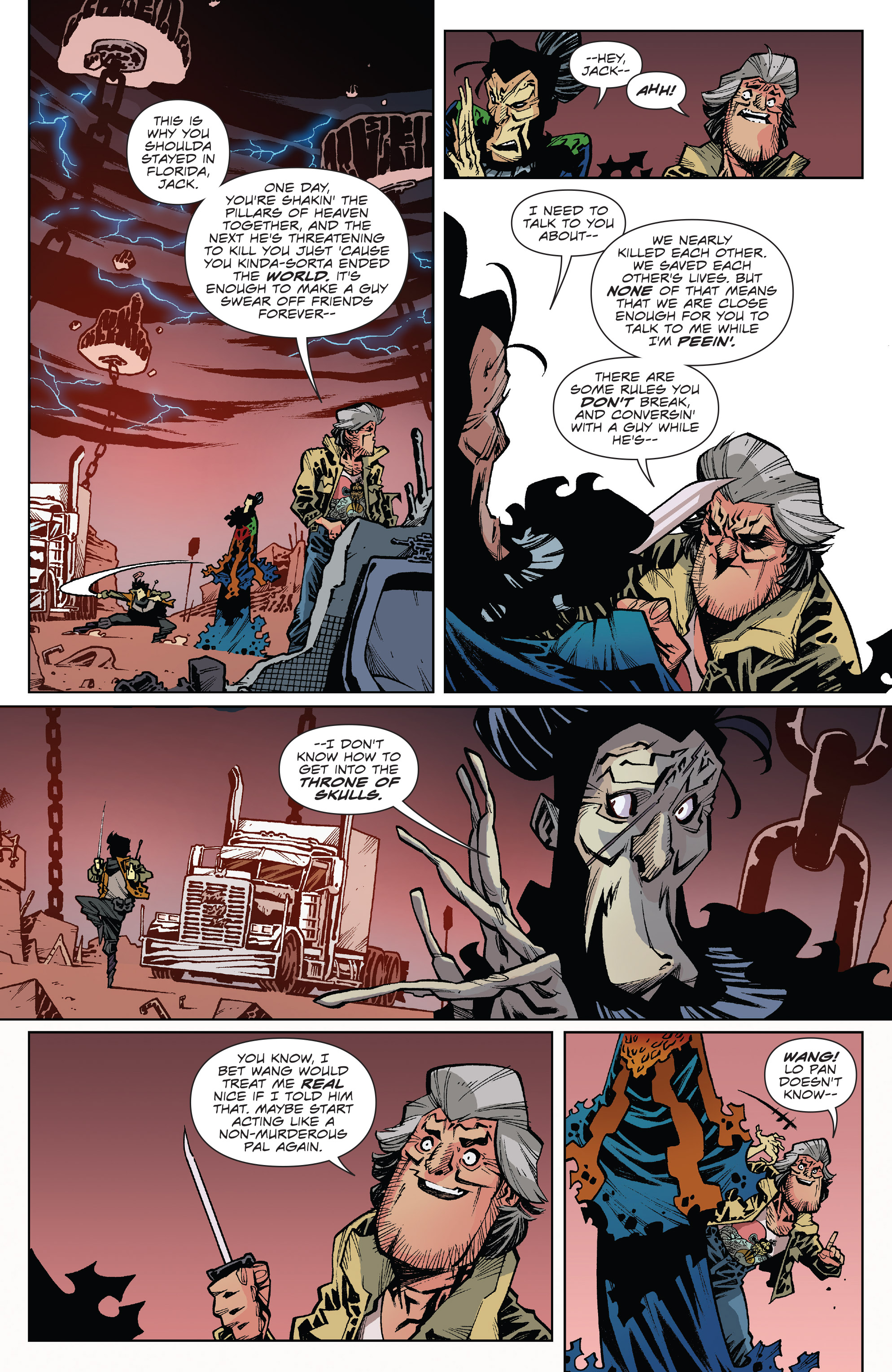 Big Trouble In Little China: Old Man Jack (2017): Chapter 5 - Page 4