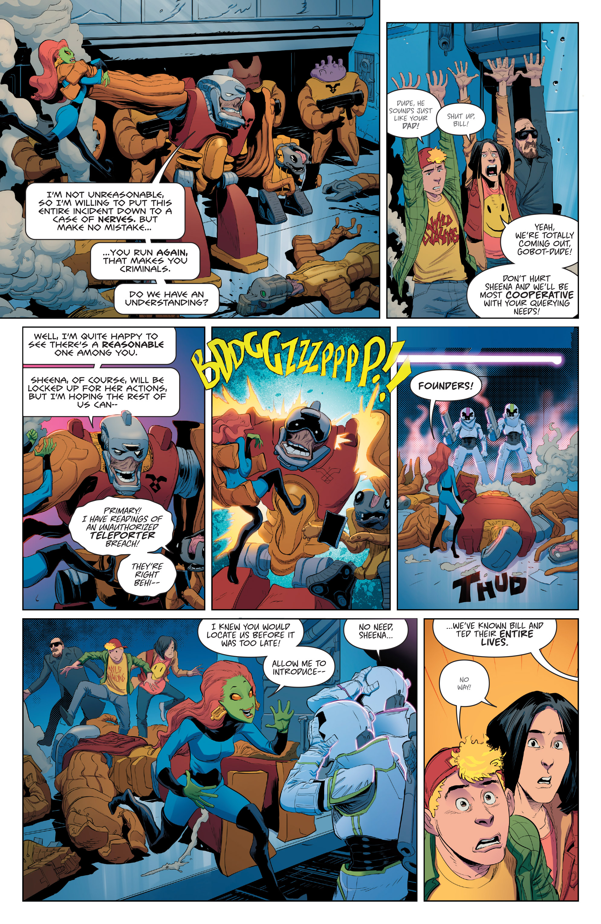 Bill & Ted Save The Universe (2017): Chapter 1 - Page 22