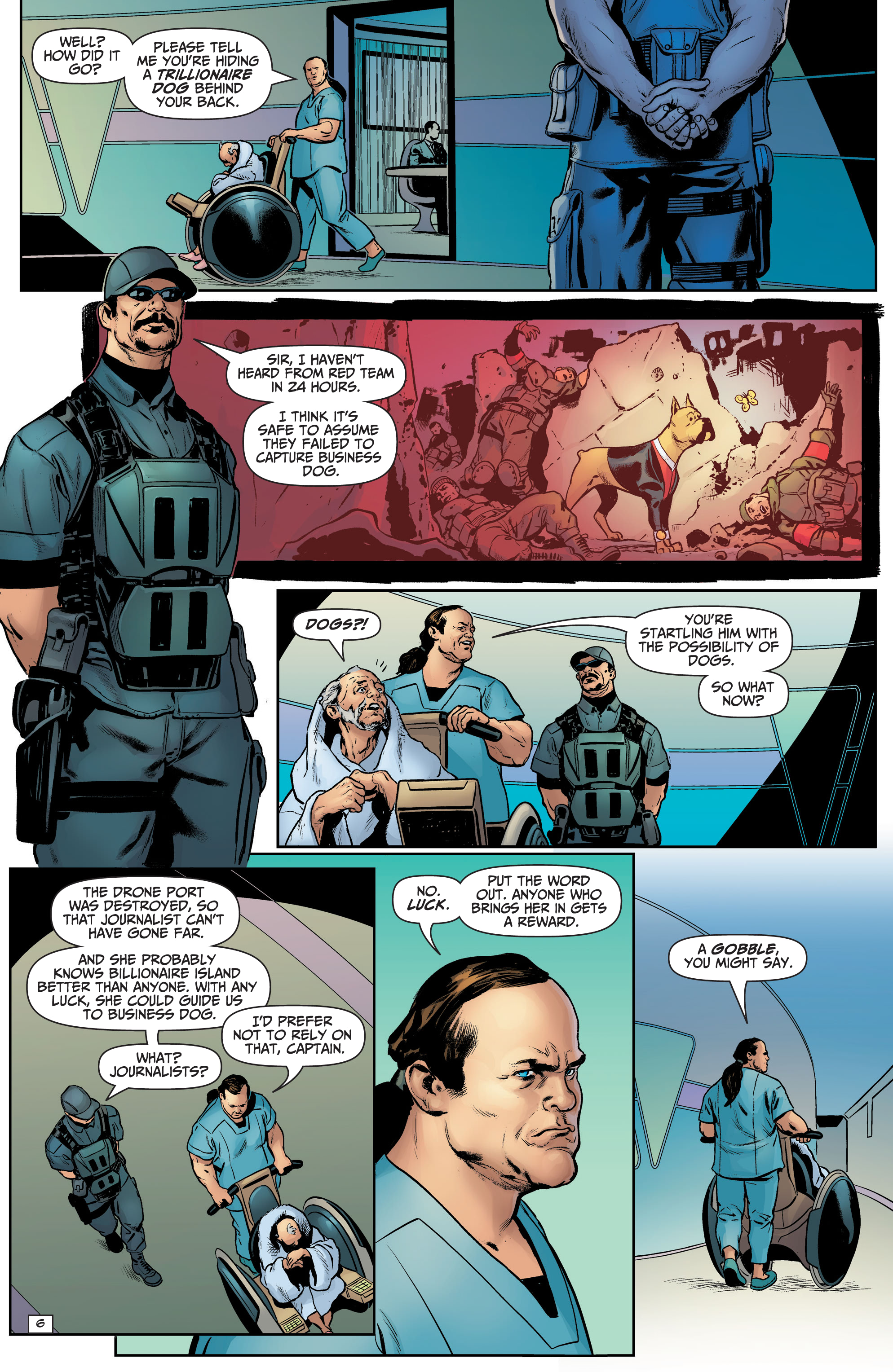 Billionaire Island: Cult of Dogs (2022-): Chapter 3 - Page 8