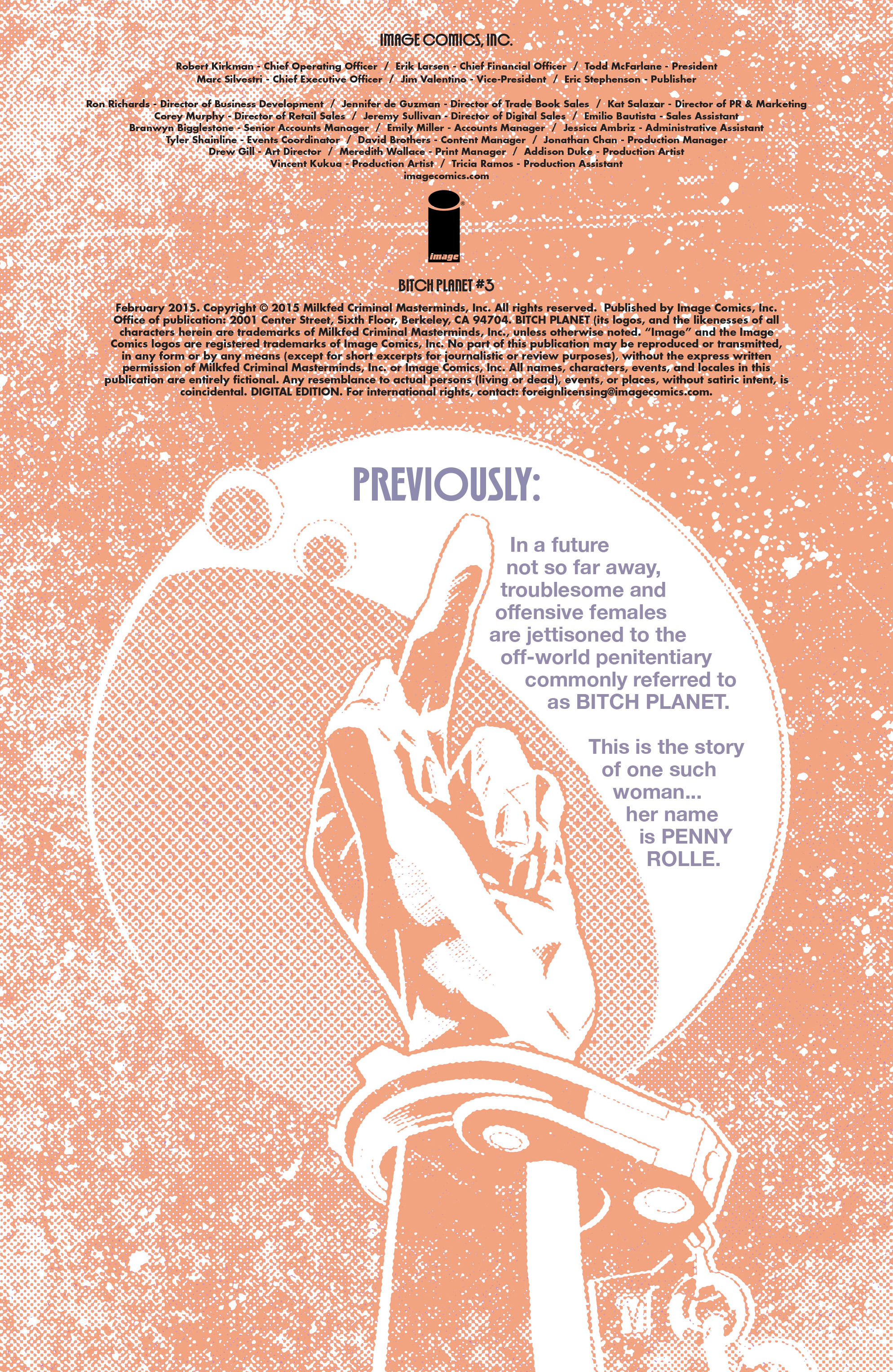 Bitch Planet (2014-): Chapter 3 - Page 2