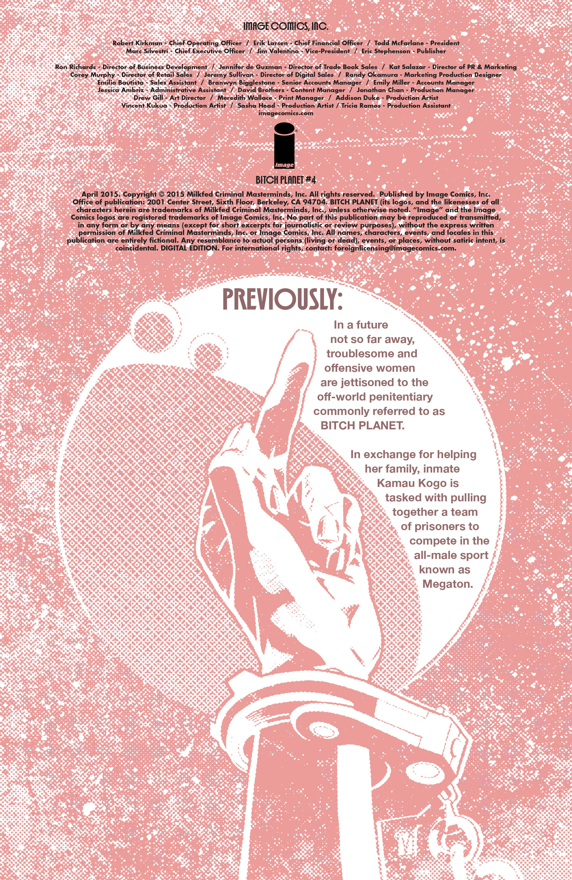 Bitch Planet (2014-): Chapter 4 - Page 2