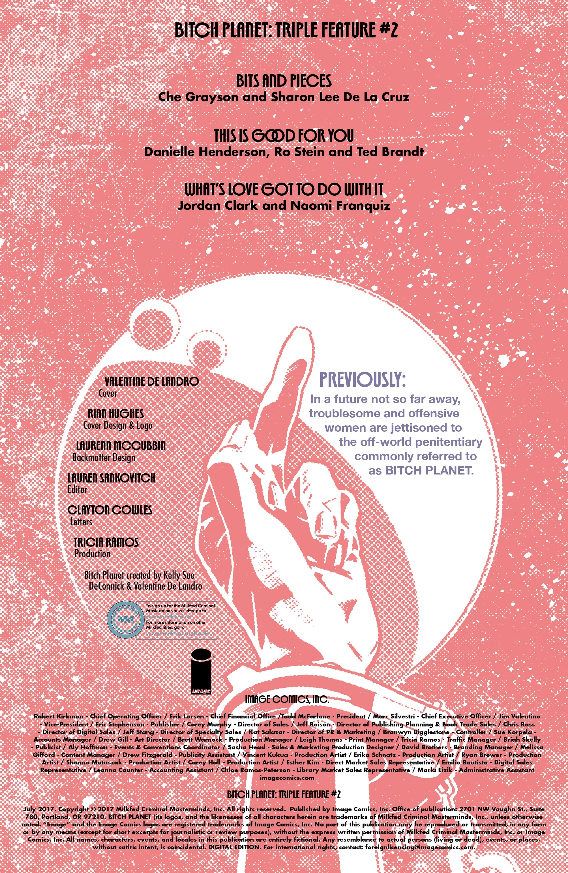 Bitch Planet: Triple Feature (2017): Chapter 2 - Page 2