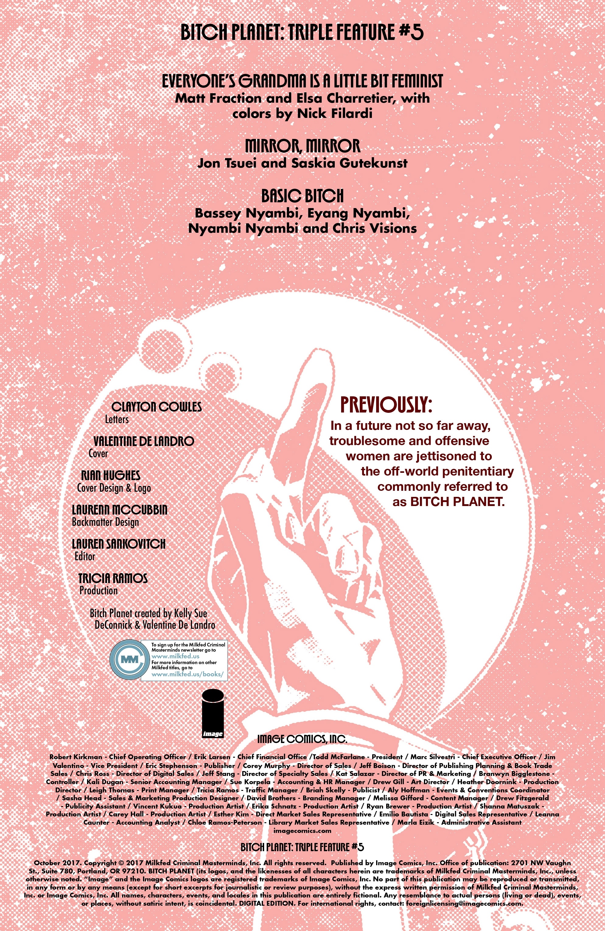 Bitch Planet: Triple Feature (2017): Chapter 5 - Page 2