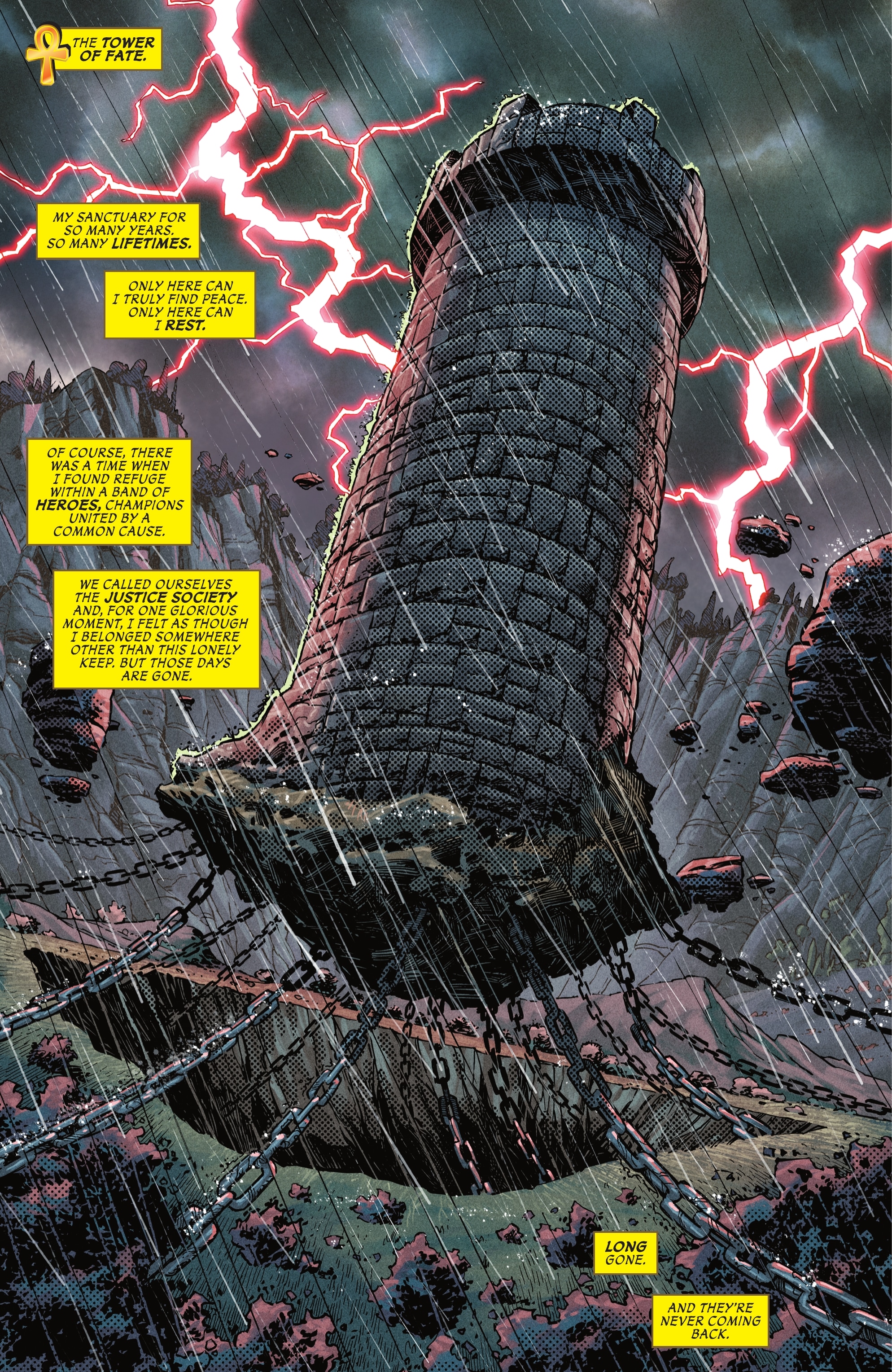 Black Adam: The Justice Society Files - Doctor Fate (2022): Chapter 1 - Page 3