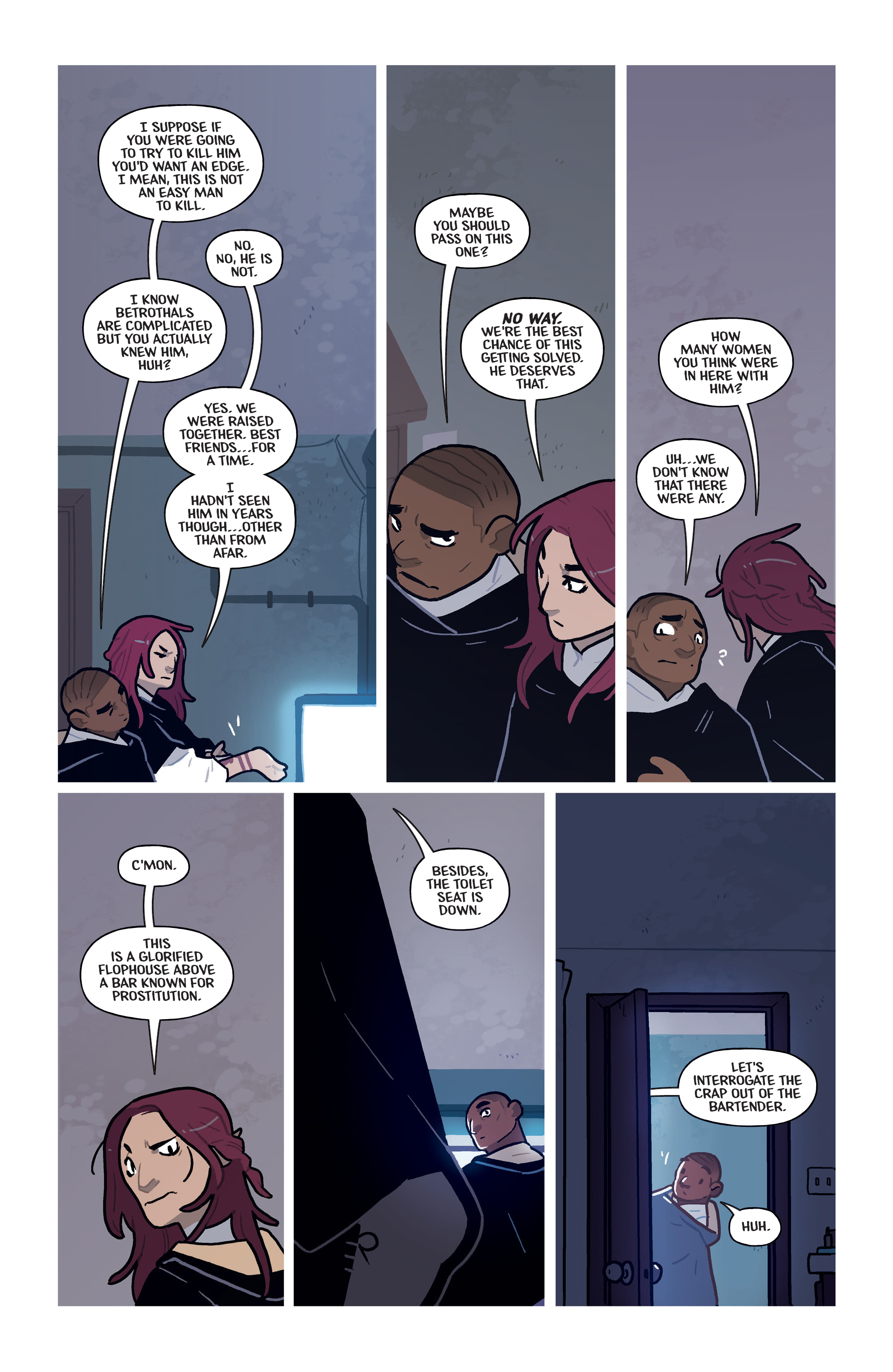 Black Cloak (2023-): Chapter 1 - Page 16