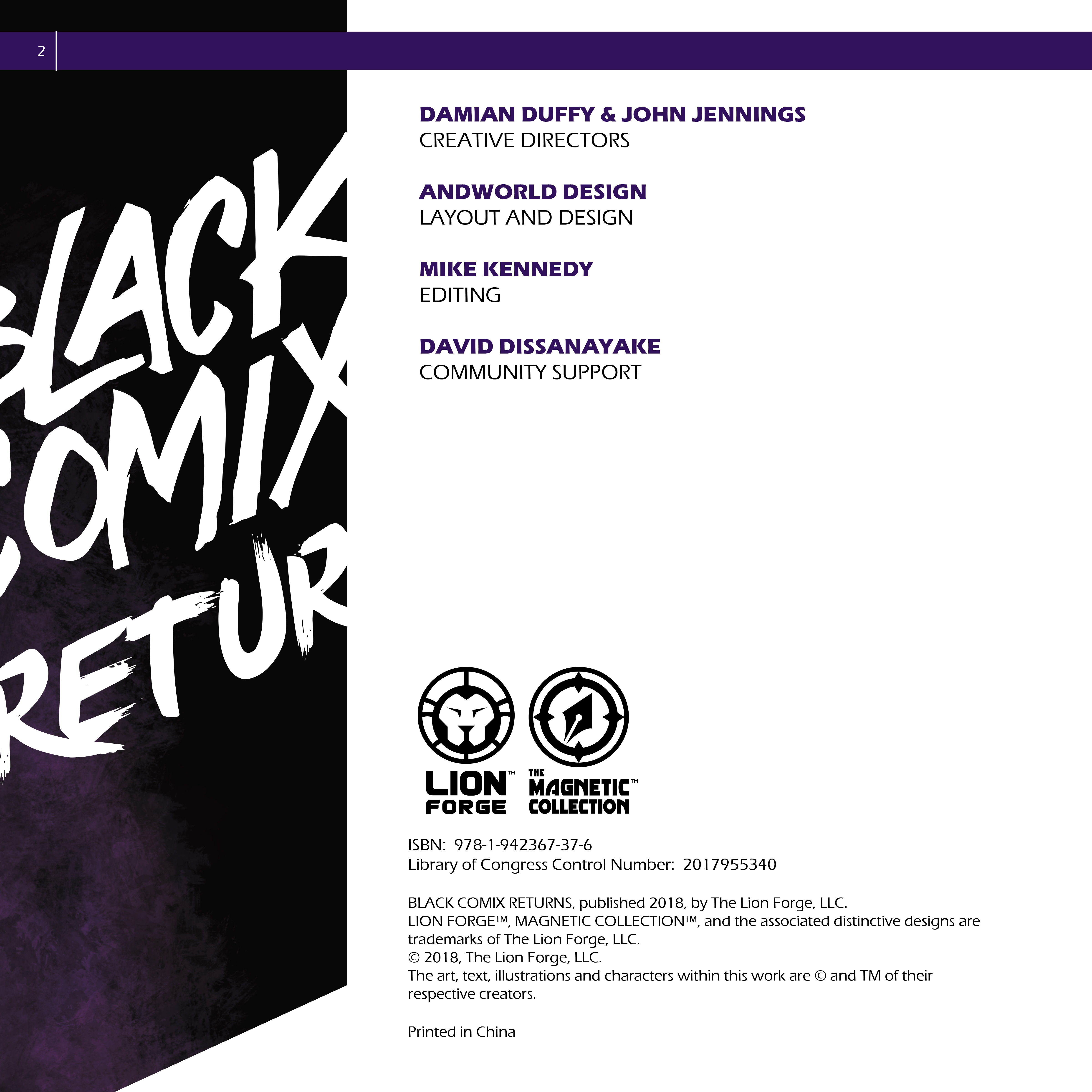 Black Comix Returns (2018): Chapter 1 - Page 3