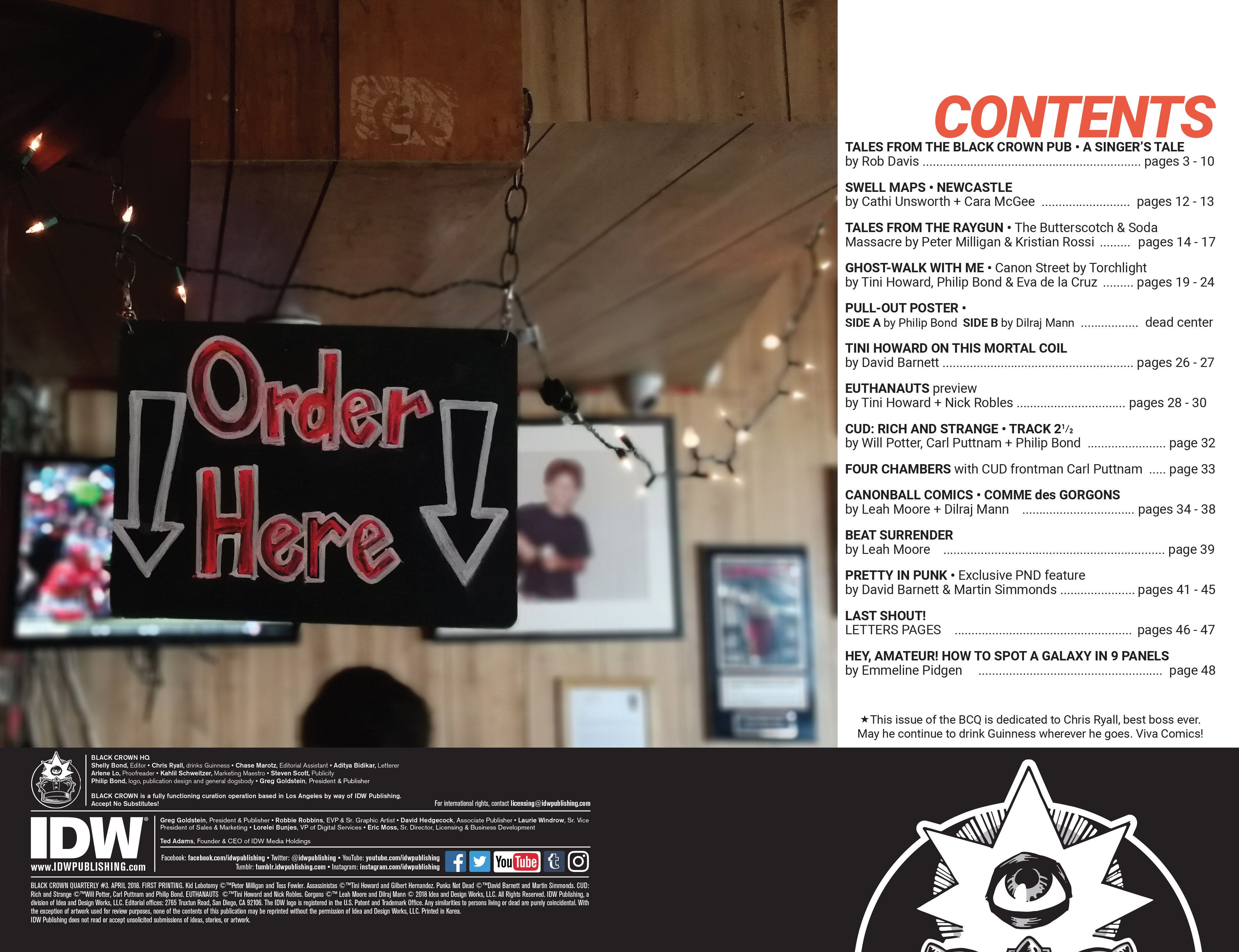 Black Crown Quarterly (2017): Chapter 3 - Page 2