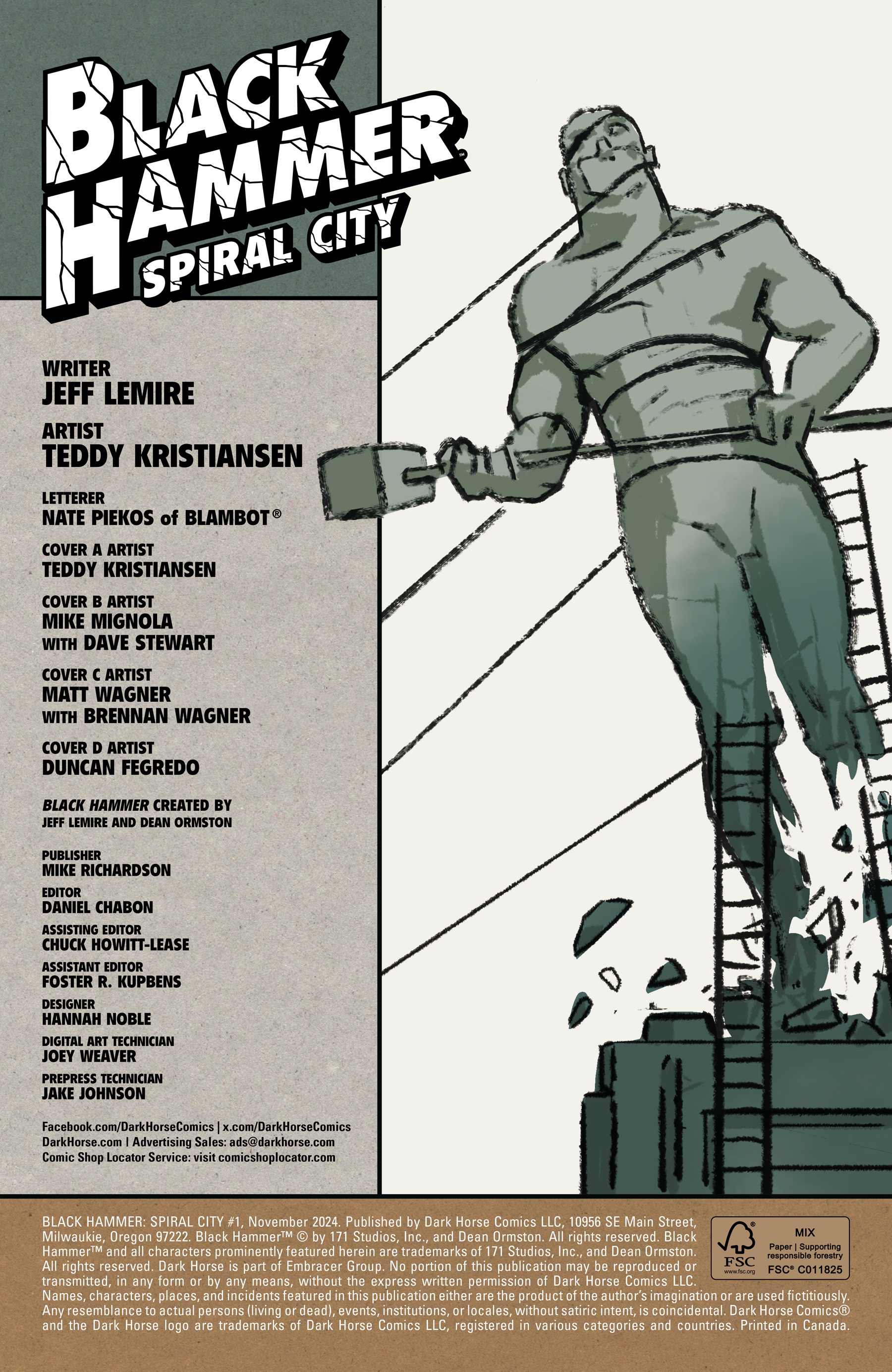Black Hammer: Spiral City (2024-): Chapter 1 - Page 2