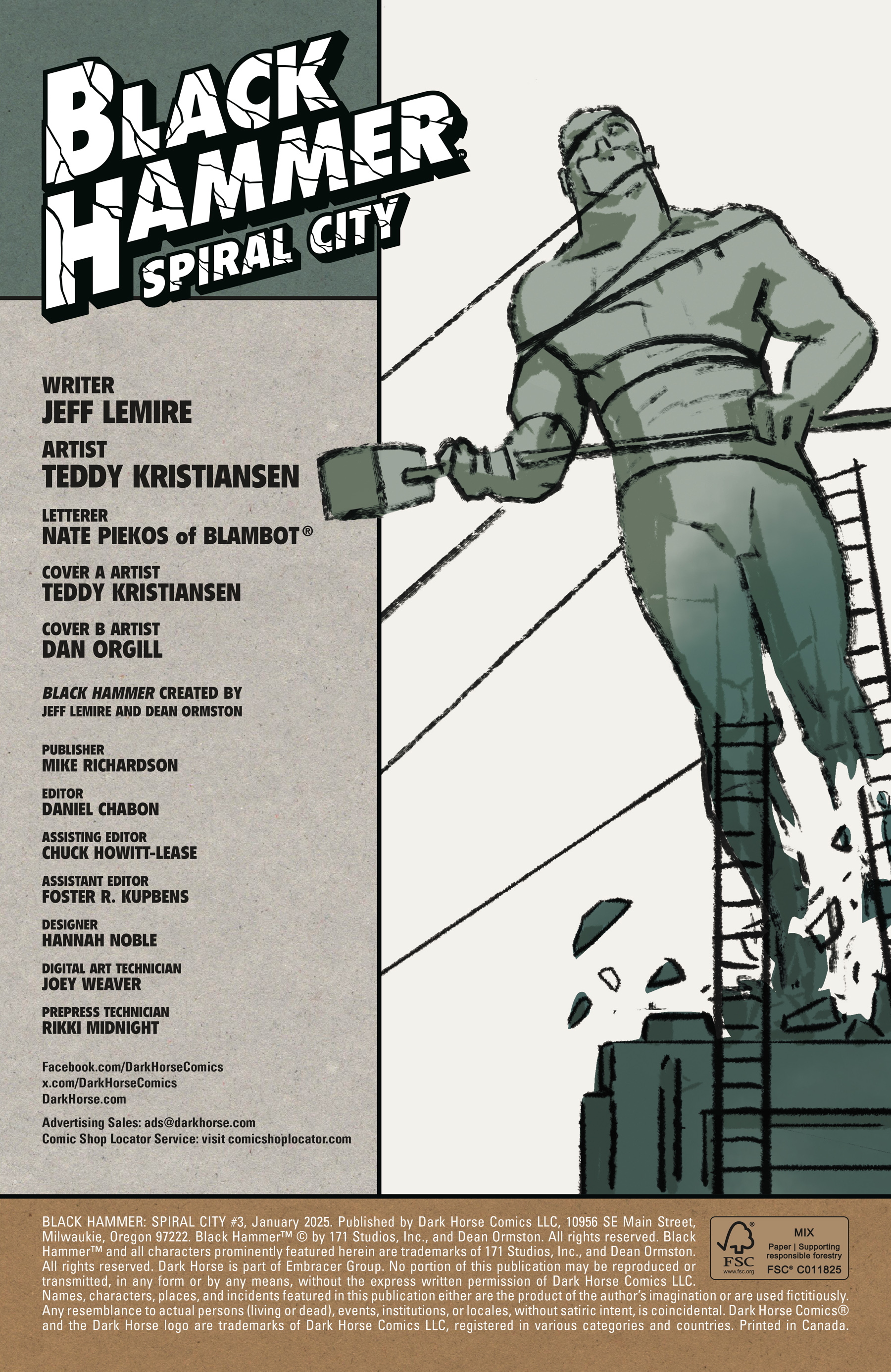 Black Hammer: Spiral City (2024-): Chapter 3 - Page 2