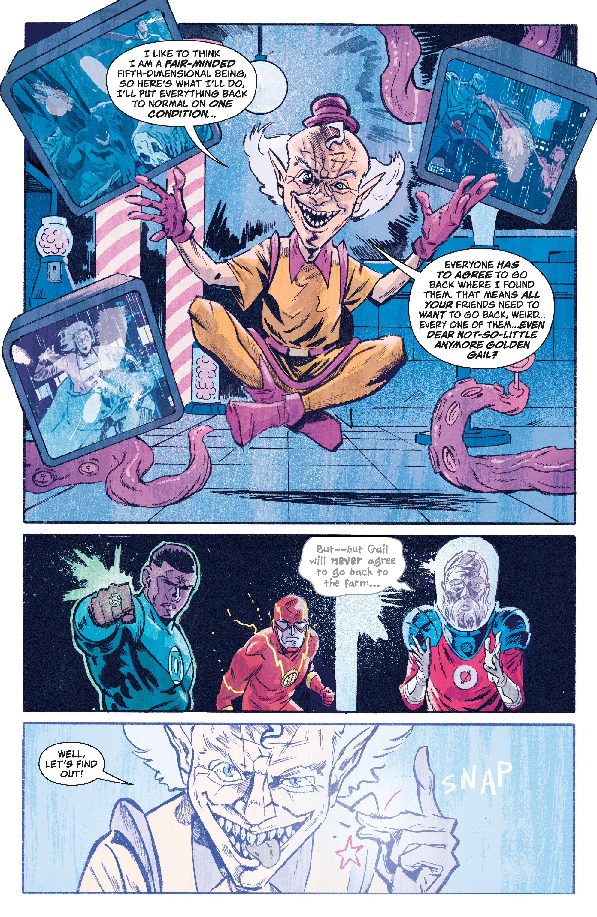 Black Hammer/Justice League: Hammer of Justice! (2019-): Chapter 5 - Page 3