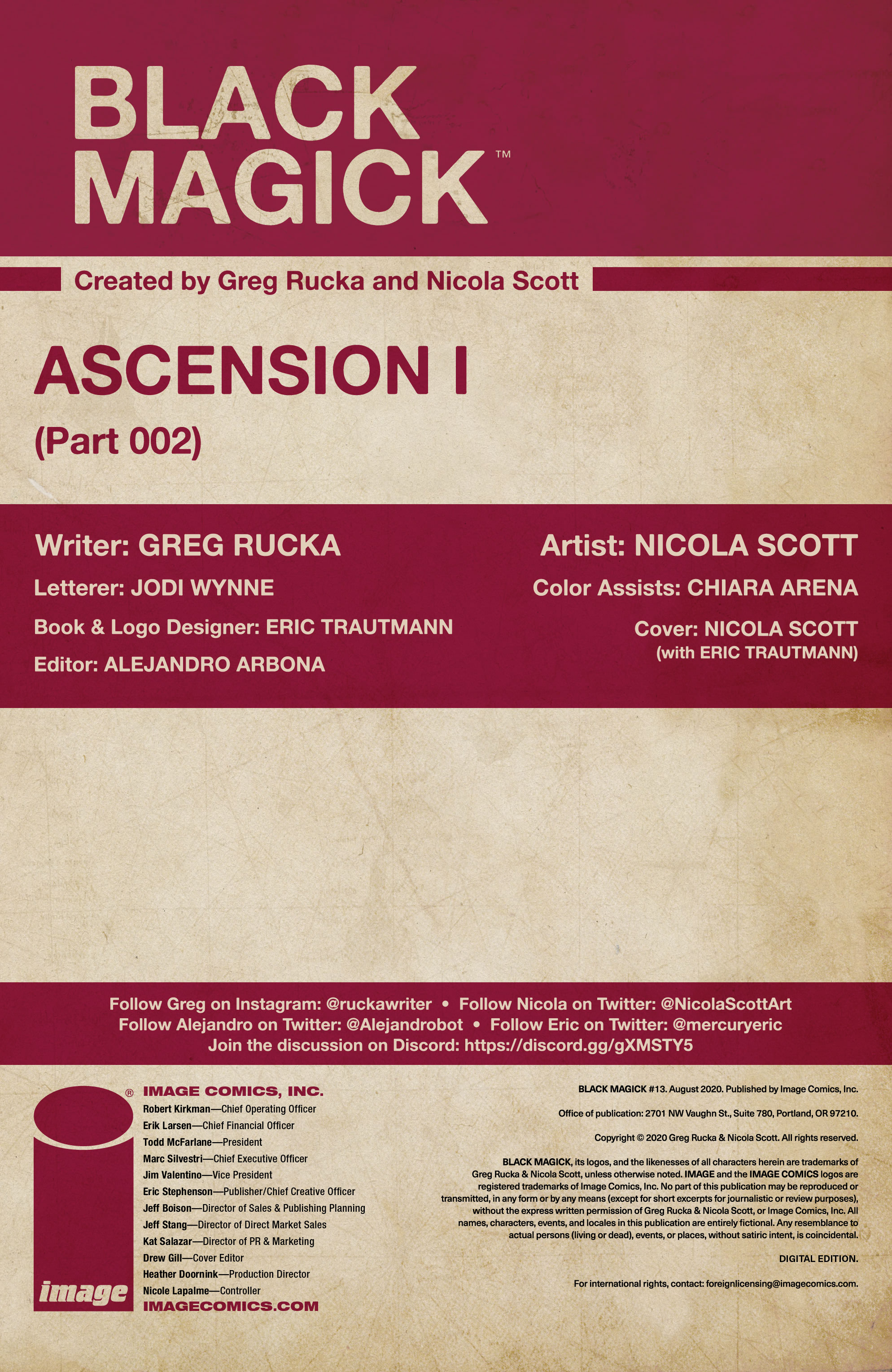 Black Magick (2015-): Chapter 13 - Page 2