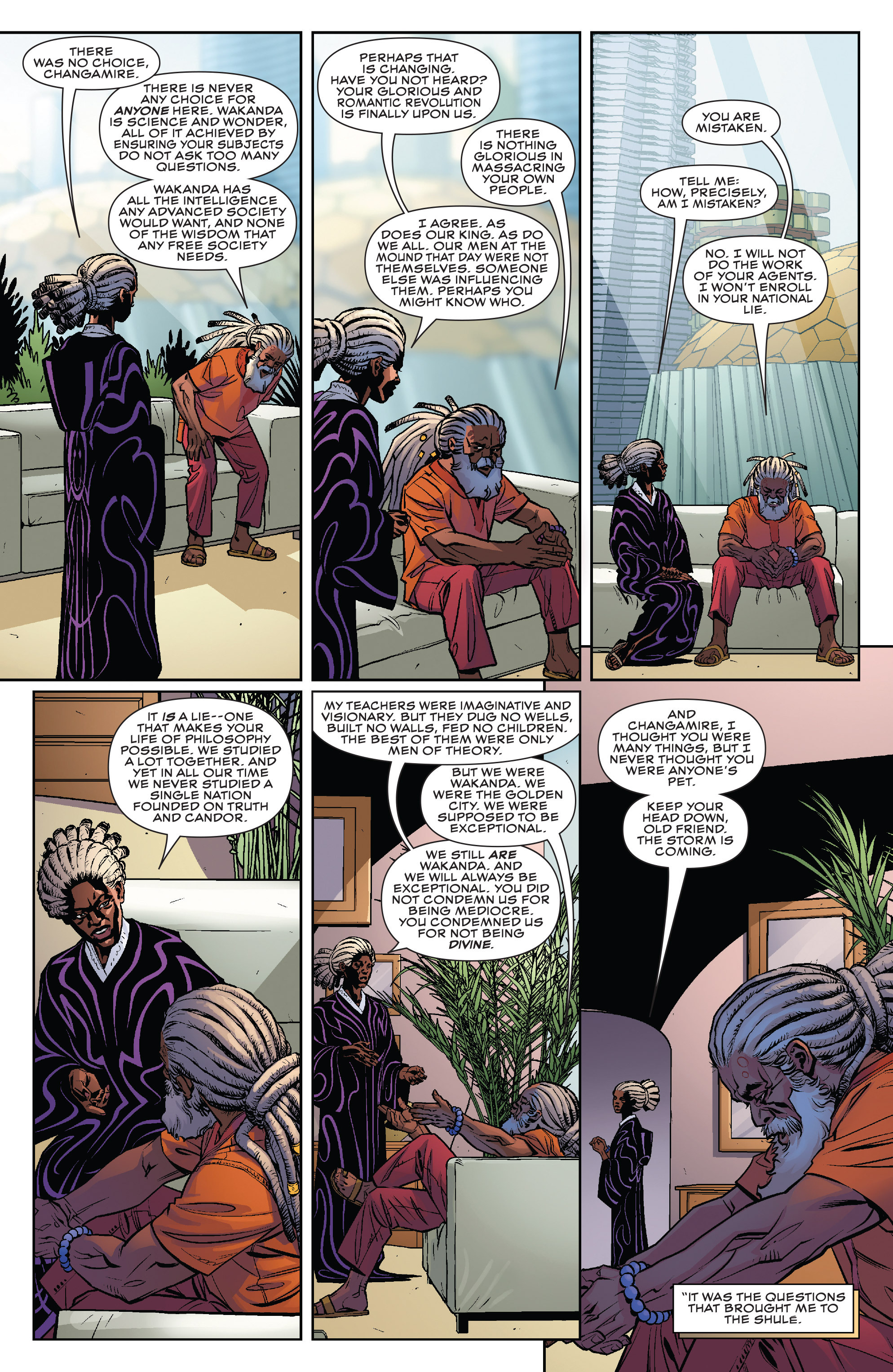 Black Panther (2016-): Chapter 4 - Page 12