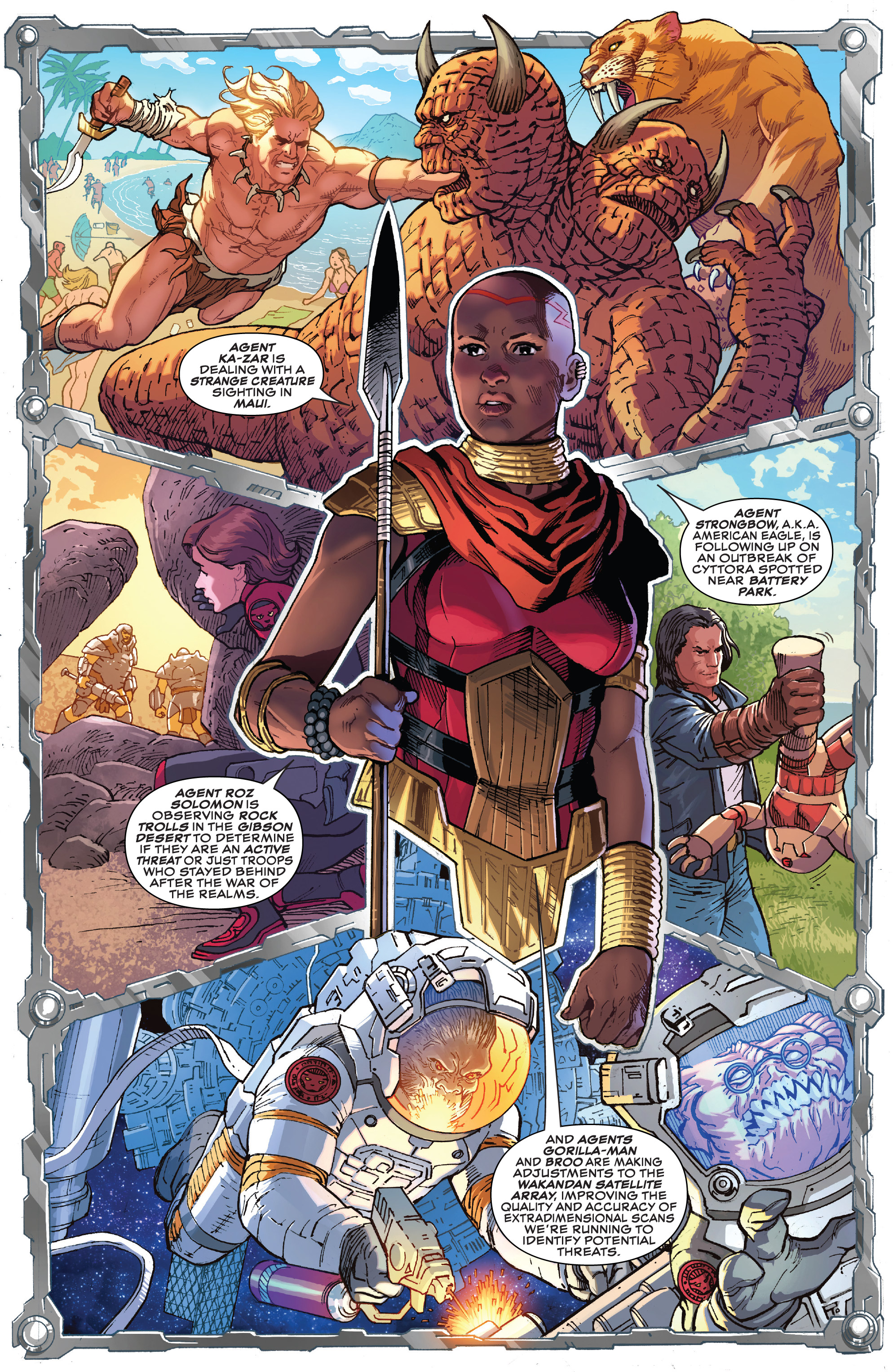 Black Panther And The Agents Of Wakanda (2019-): Chapter 1 - Page 12