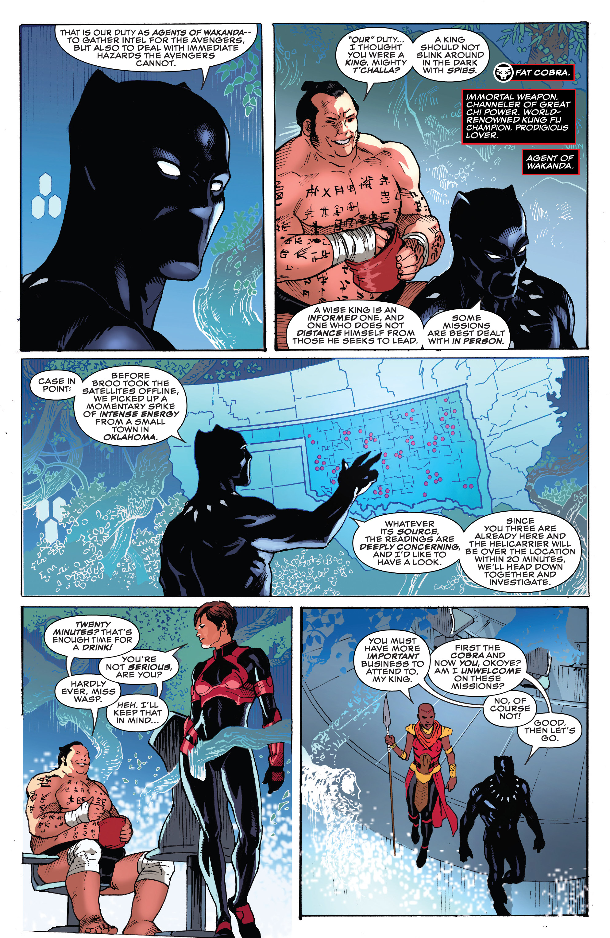 Black Panther And The Agents Of Wakanda (2019-): Chapter 1 - Page 13