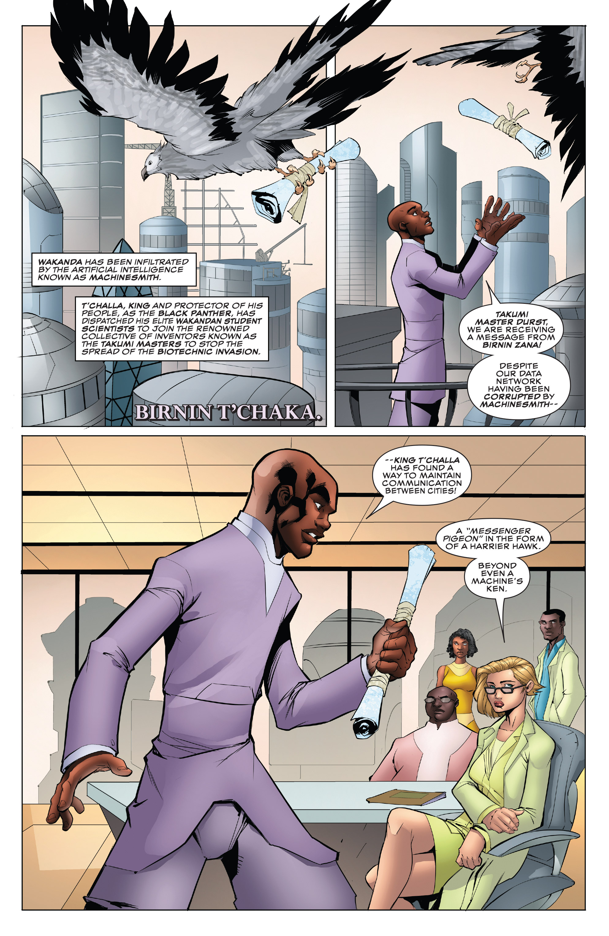 Black Panther: Soul of a Machine (2017): Chapter 4 - Page 3