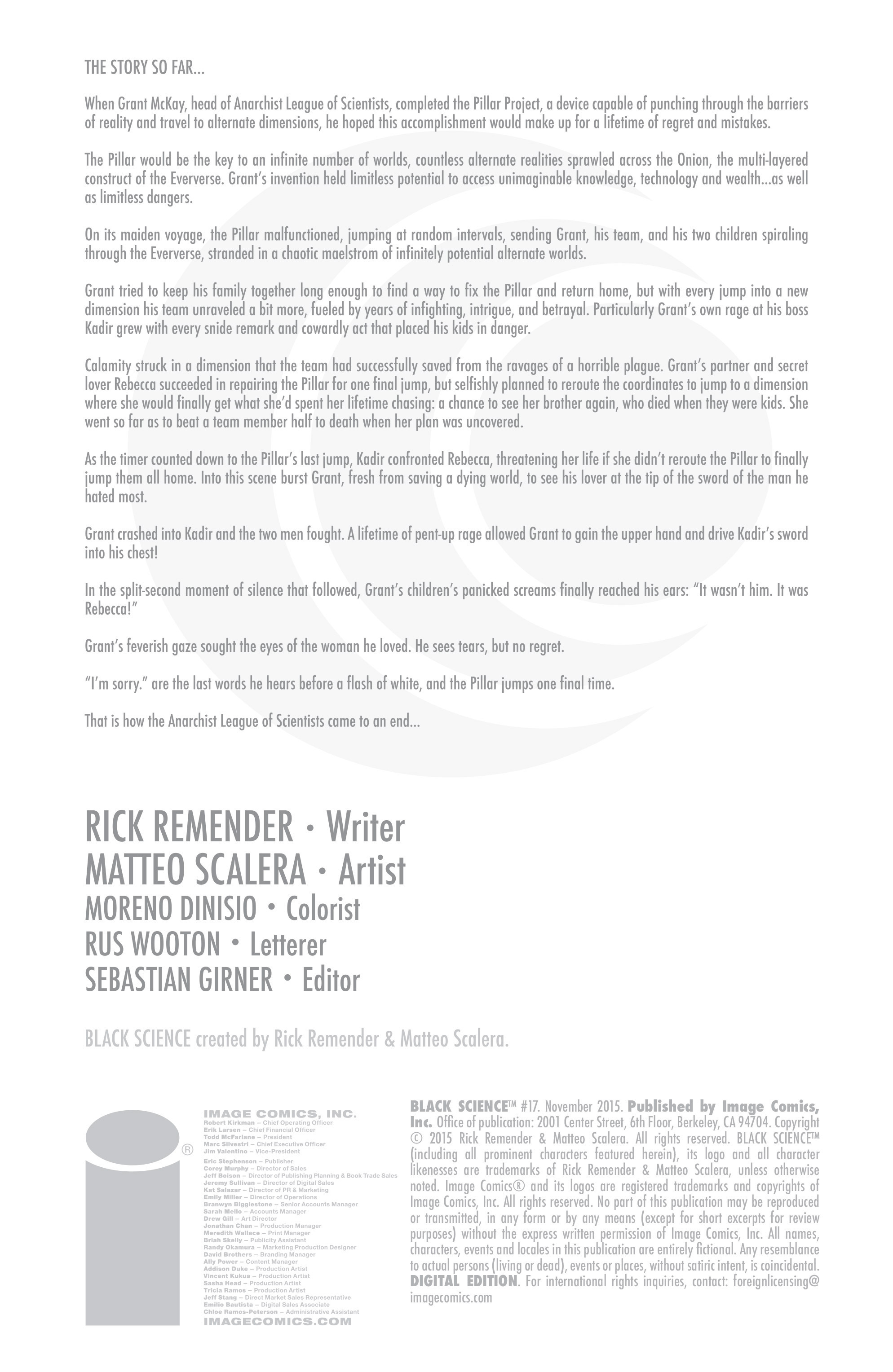 Black Science (2013-): Chapter 17 - Page 2