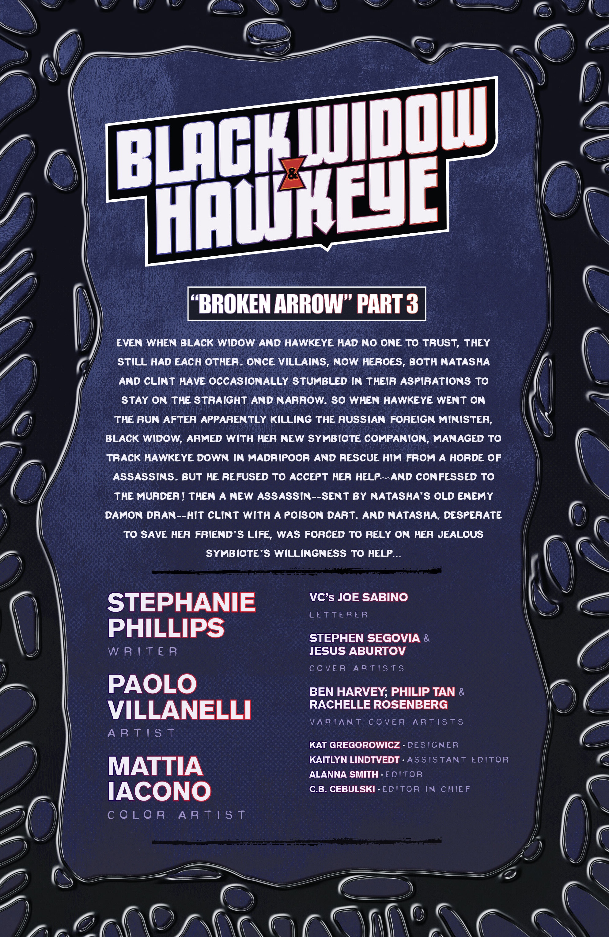 Black Widow and Hawkeye (2024-): Chapter 3 - Page 2