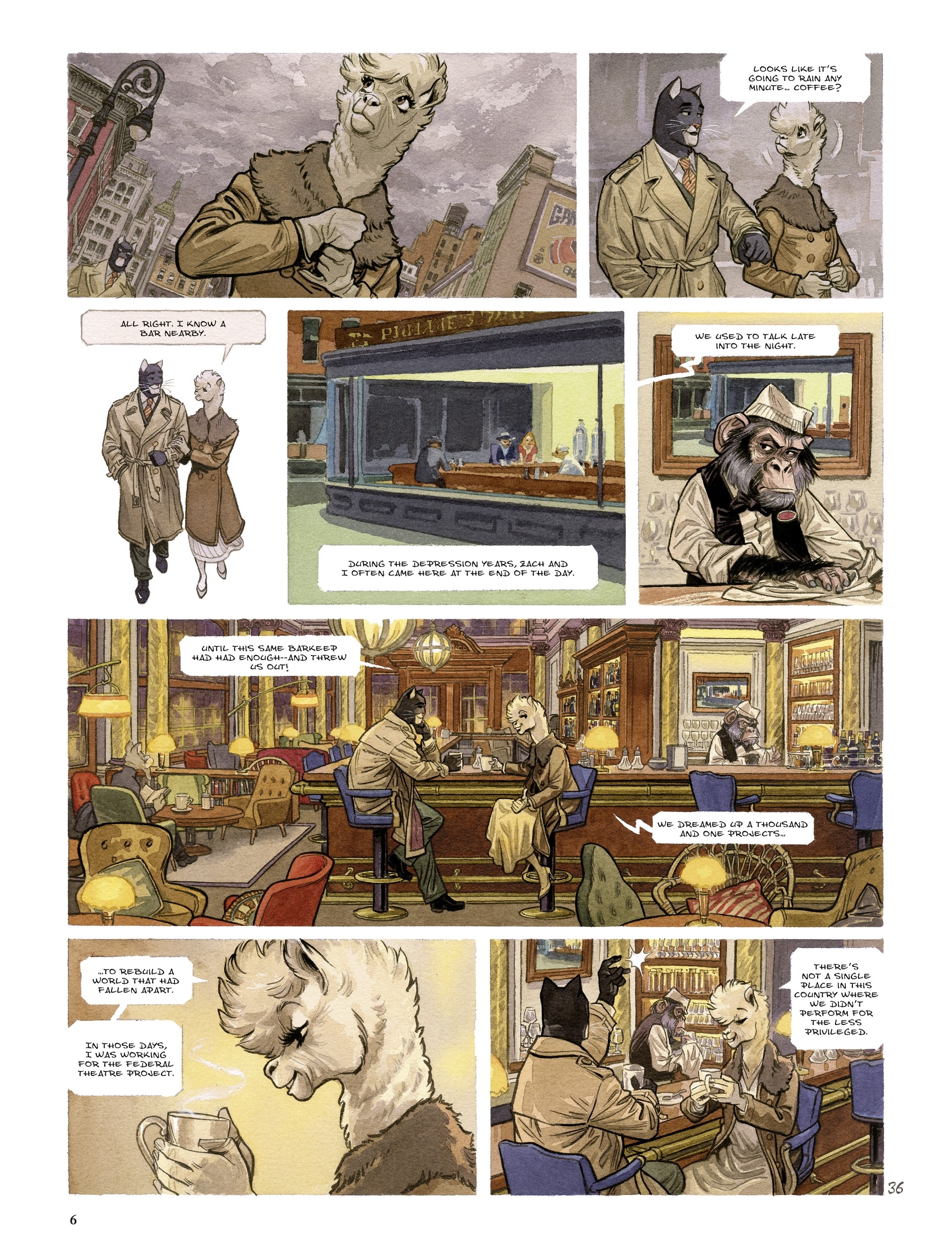 Blacksad (2016-): Chapter 7 - Page 6