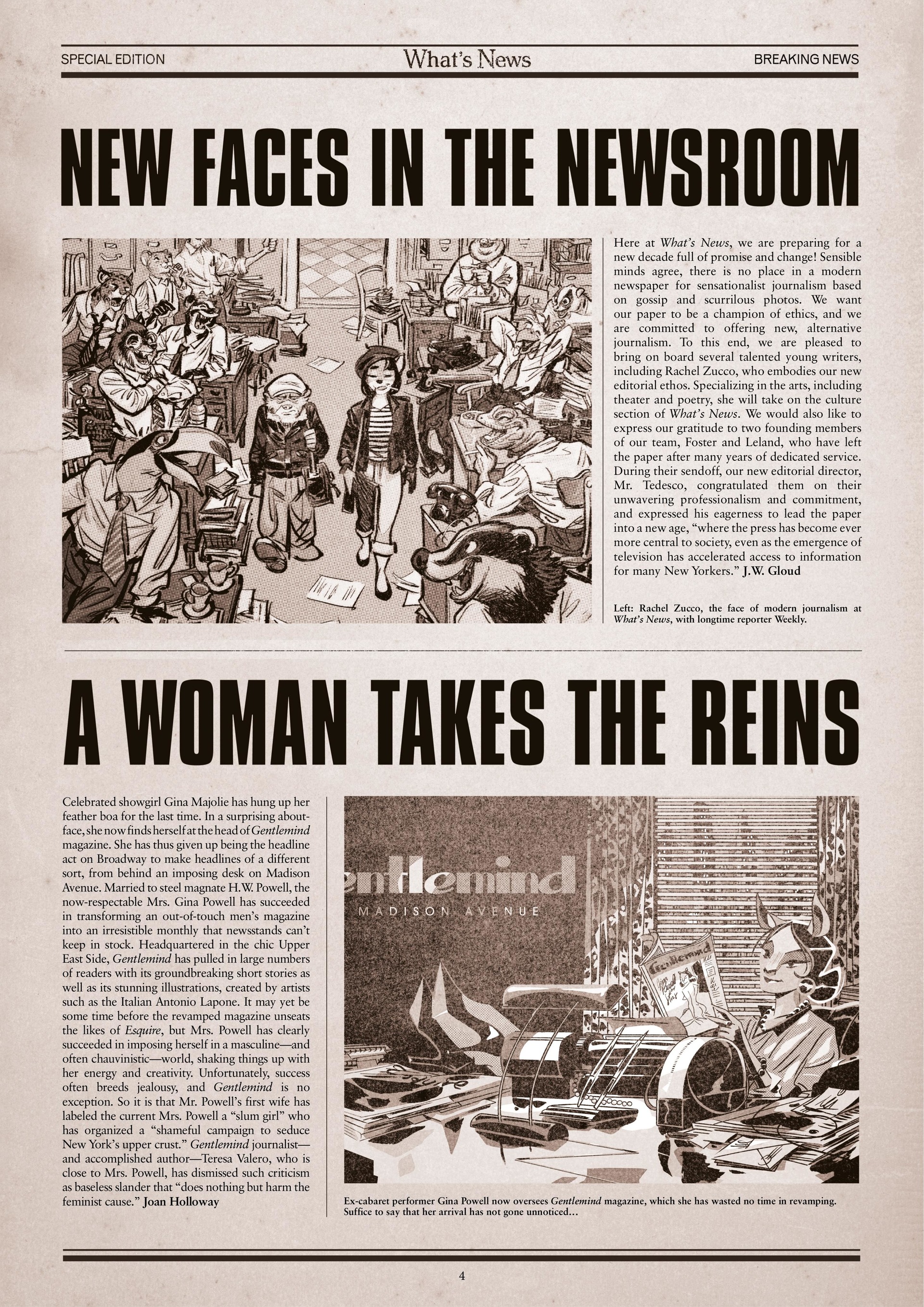 Blacksad - Special Edition: What's News (2021): Chapter 1 - Page 4