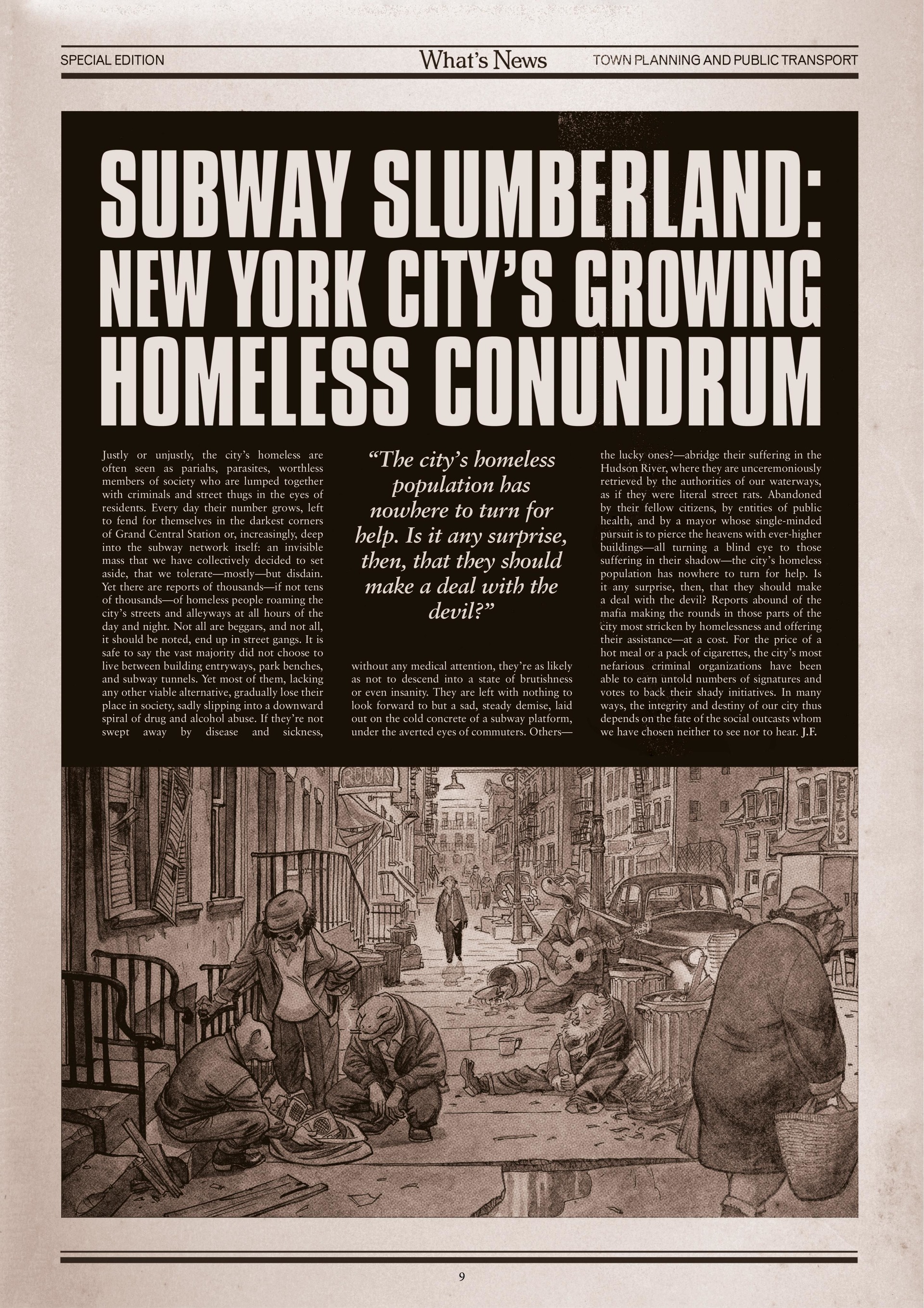 Blacksad - Special Edition: What's News (2021): Chapter 1 - Page 9