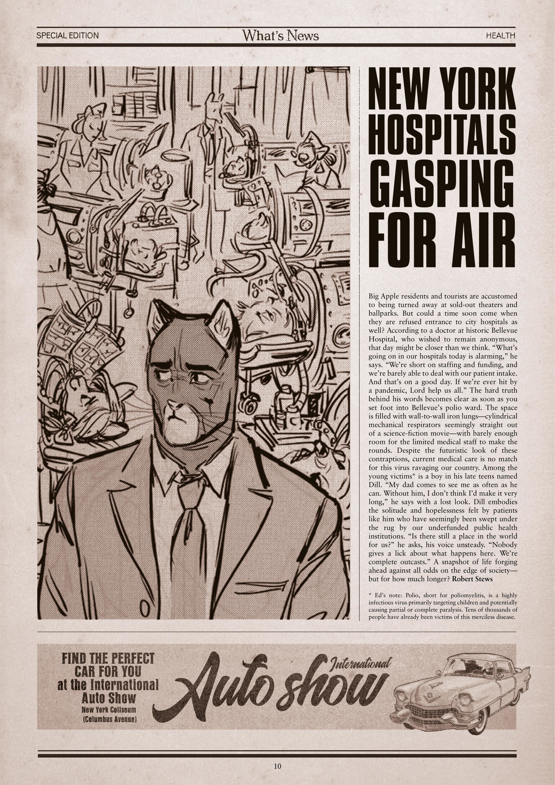 Blacksad - Special Edition: What's News (2021): Chapter 1 - Page 10