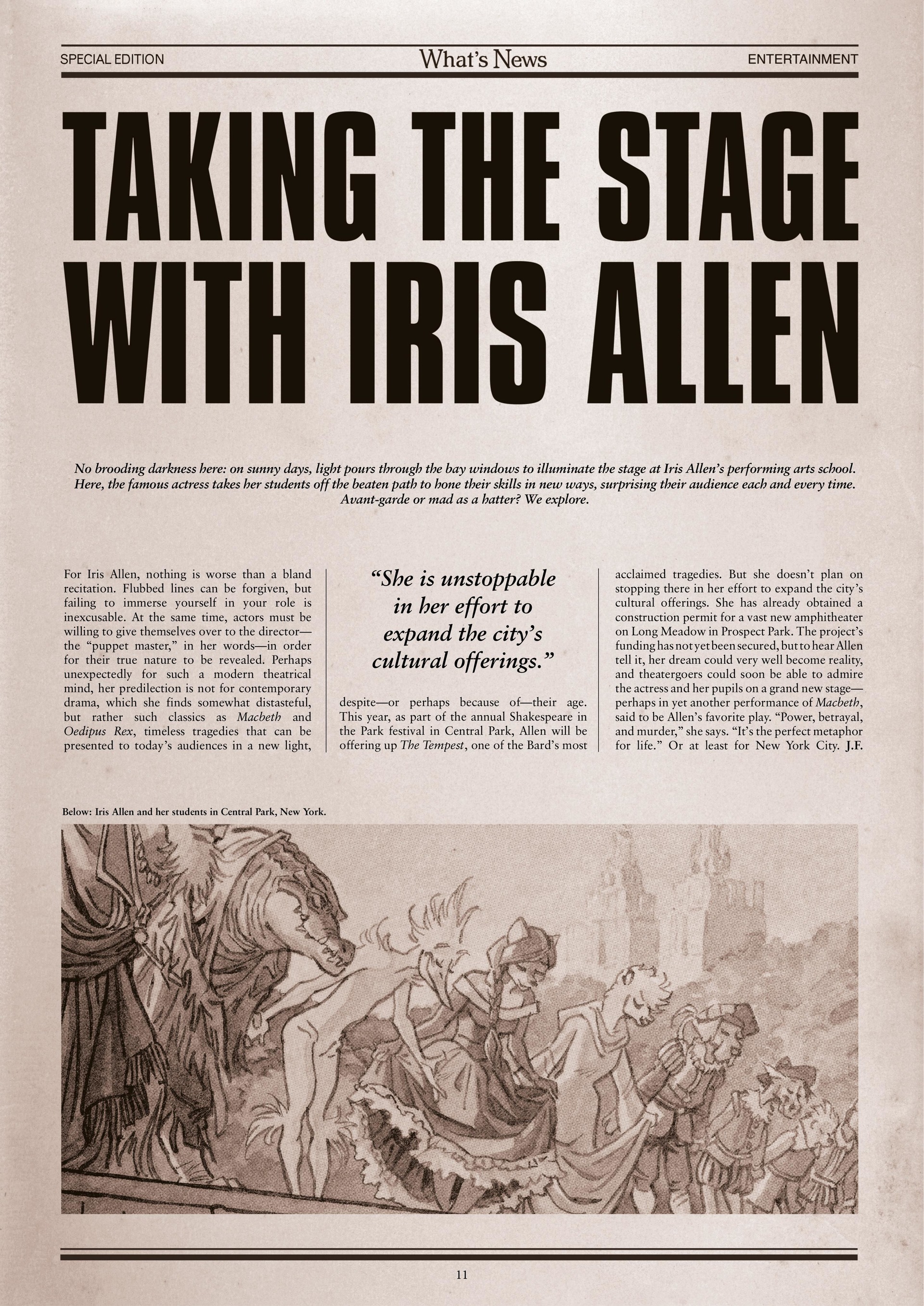Blacksad - Special Edition: What's News (2021): Chapter 1 - Page 11