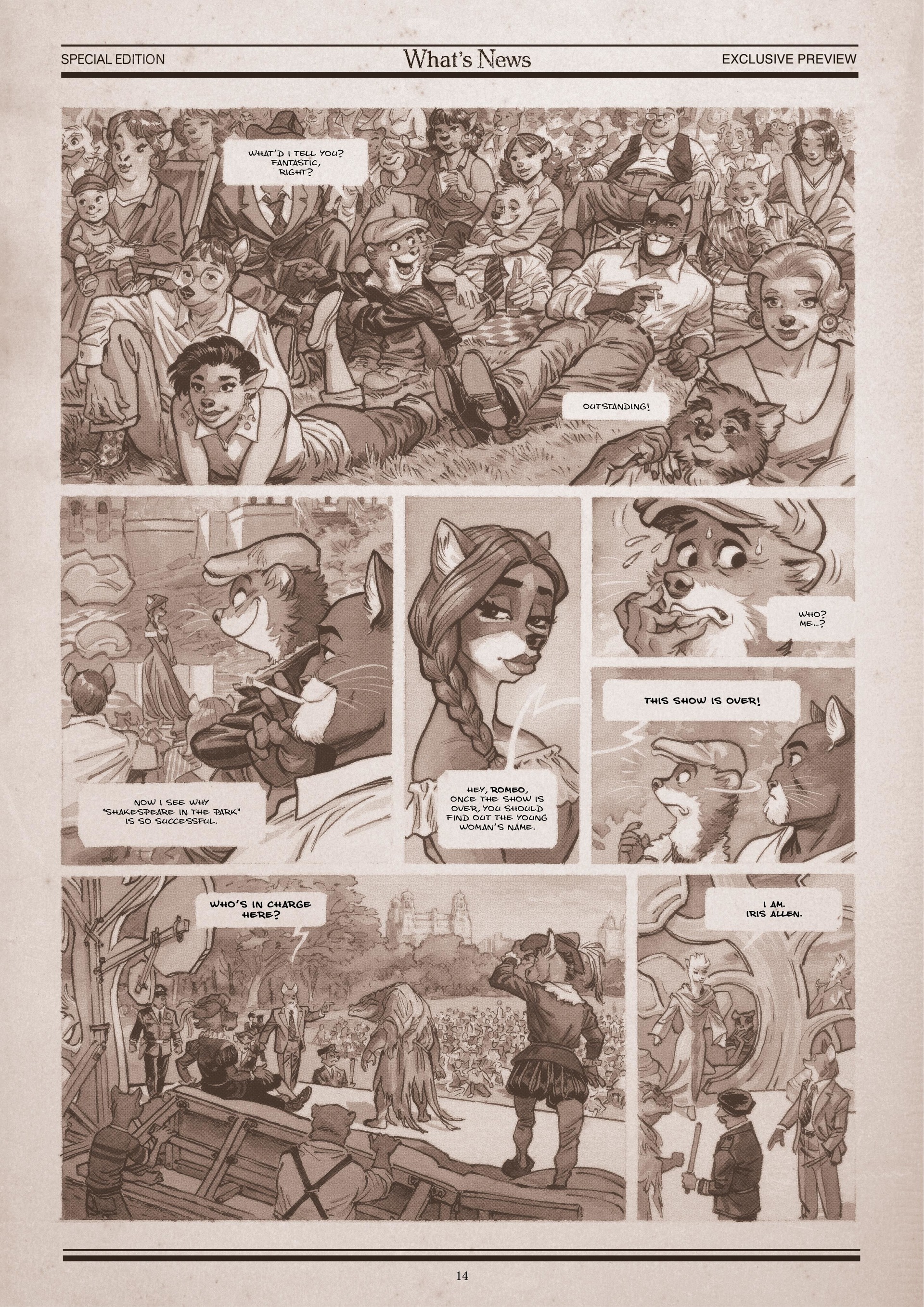 Blacksad - Special Edition: What's News (2021): Chapter 1 - Page 14