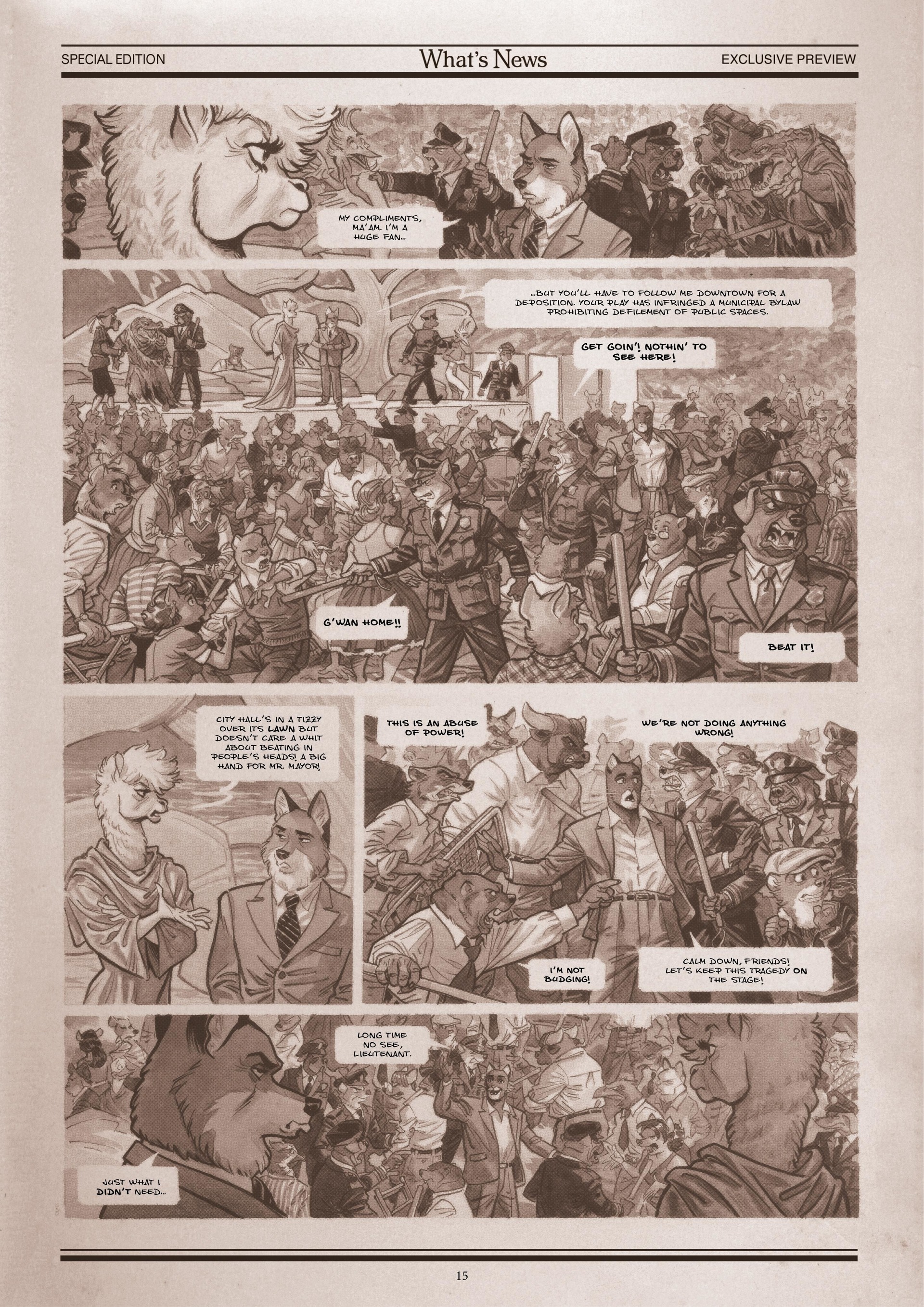 Blacksad - Special Edition: What's News (2021): Chapter 1 - Page 15