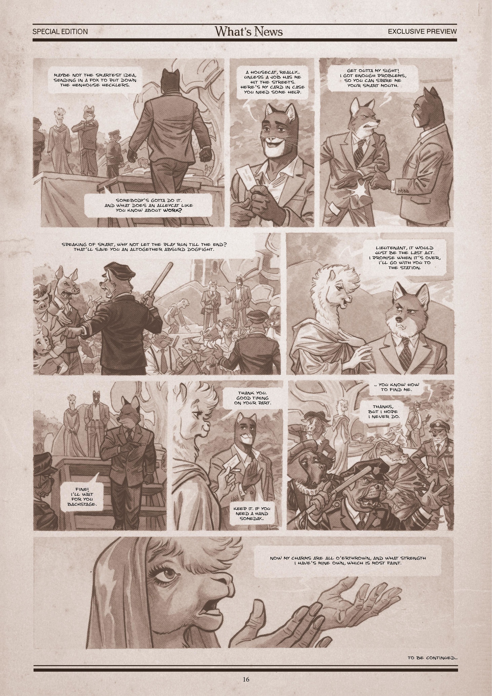 Blacksad - Special Edition: What's News (2021): Chapter 1 - Page 16
