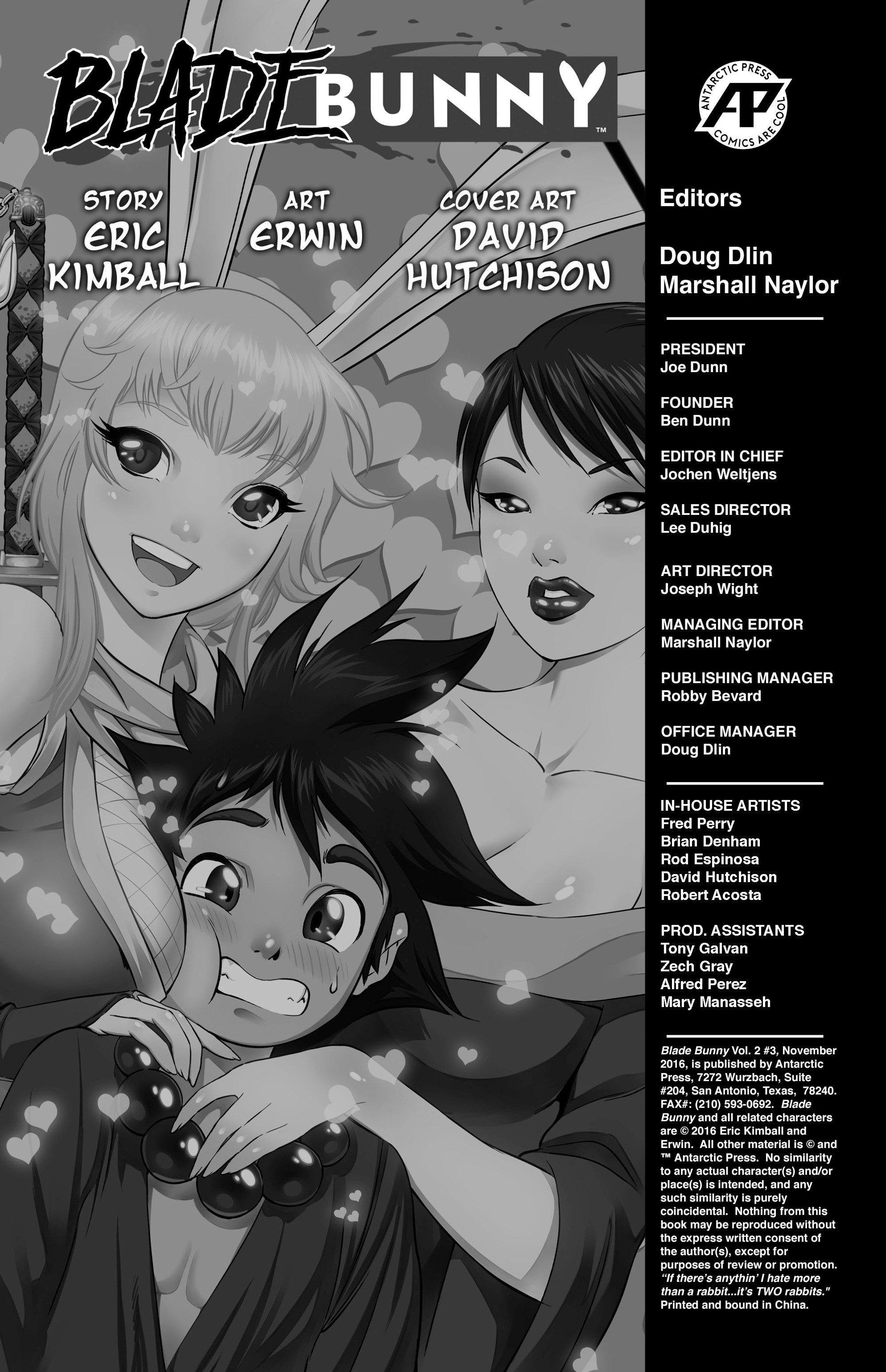Blade Bunny Vol. 2 (2016-): Chapter 3 - Page 2