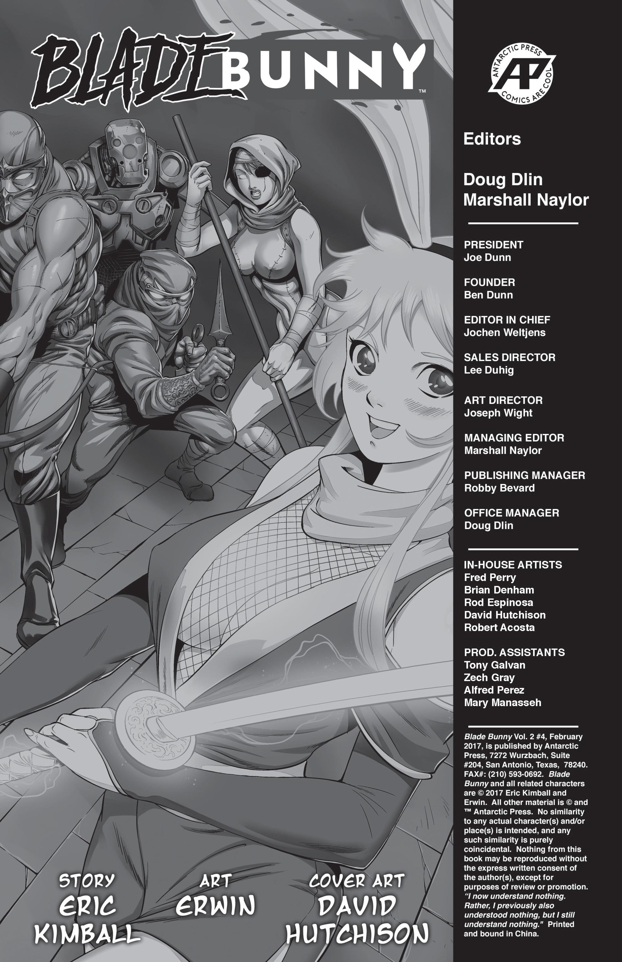 Blade Bunny Vol. 2 (2016-): Chapter 4 - Page 2