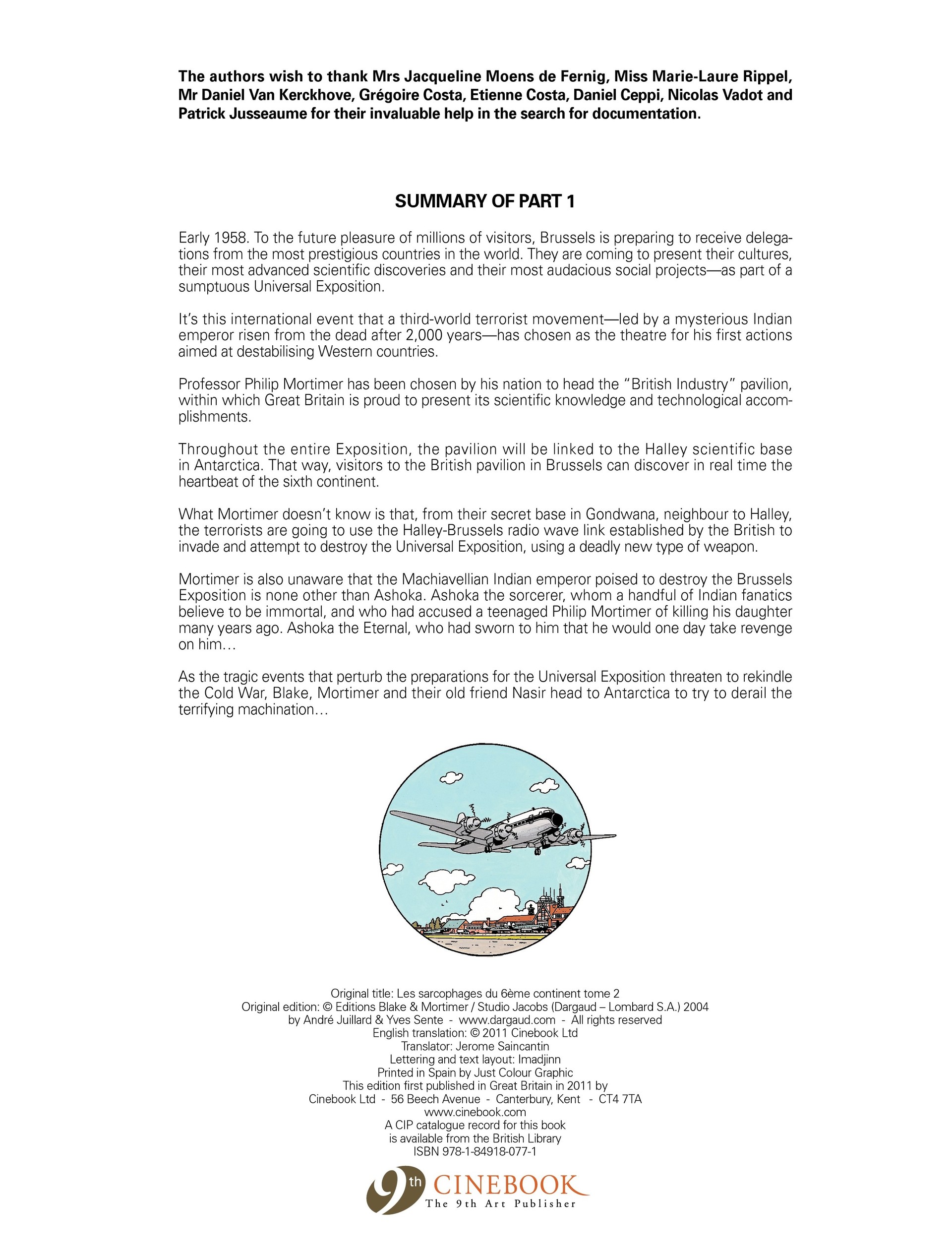 Blake & Mortimer (2007-): Chapter 10 - Page 4