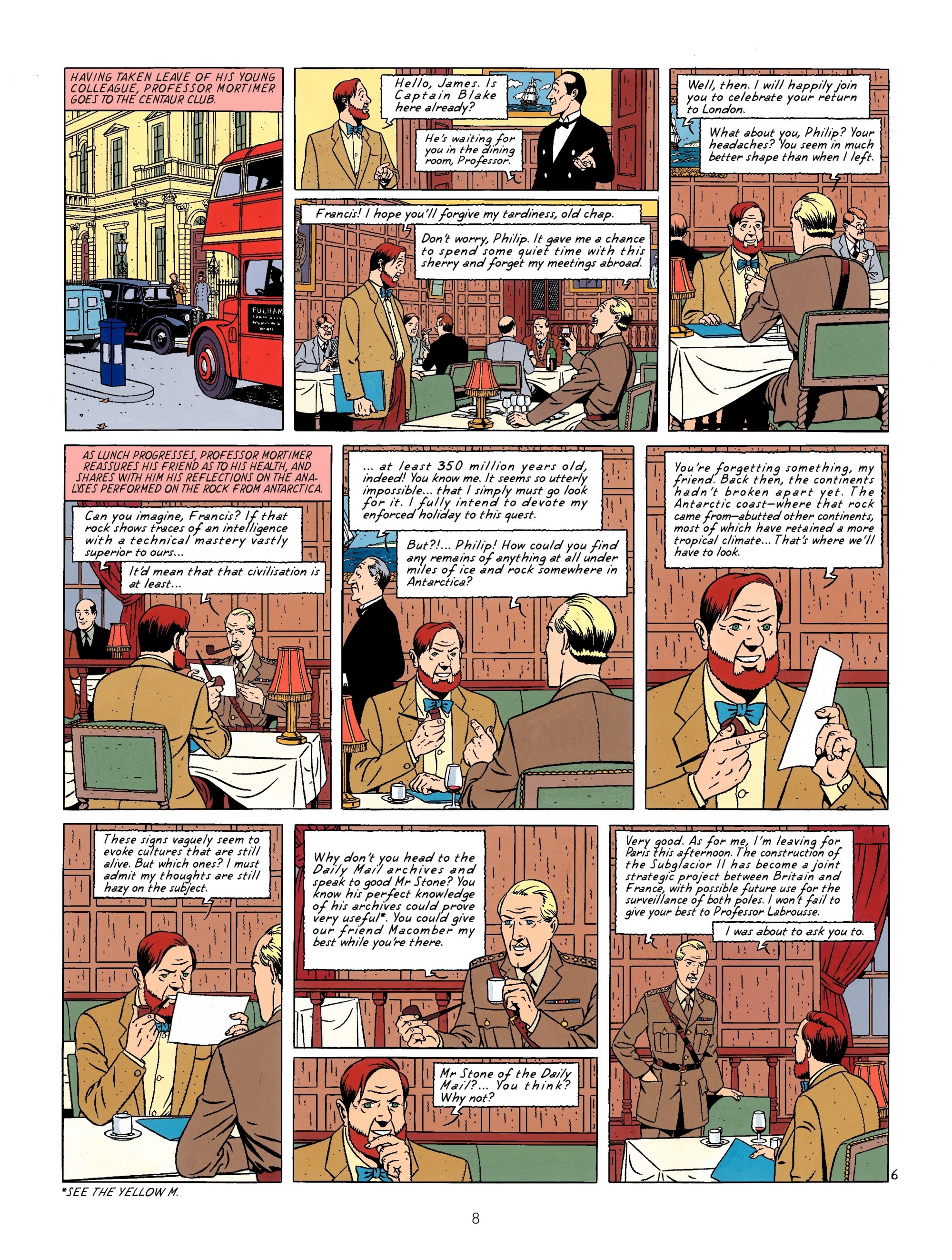 Blake & Mortimer (2007-): Chapter 11 - Page 8