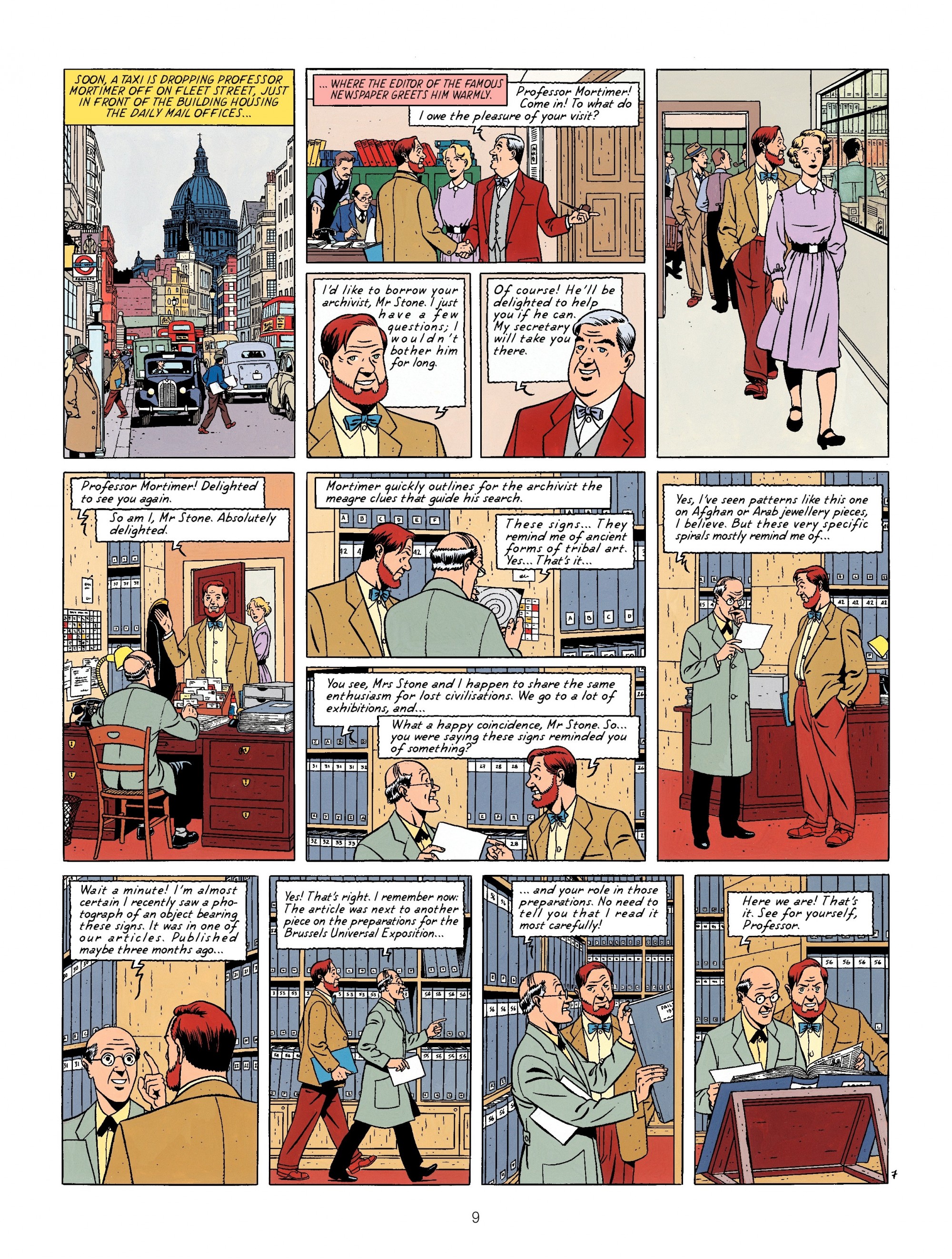 Blake & Mortimer (2007-): Chapter 11 - Page 9