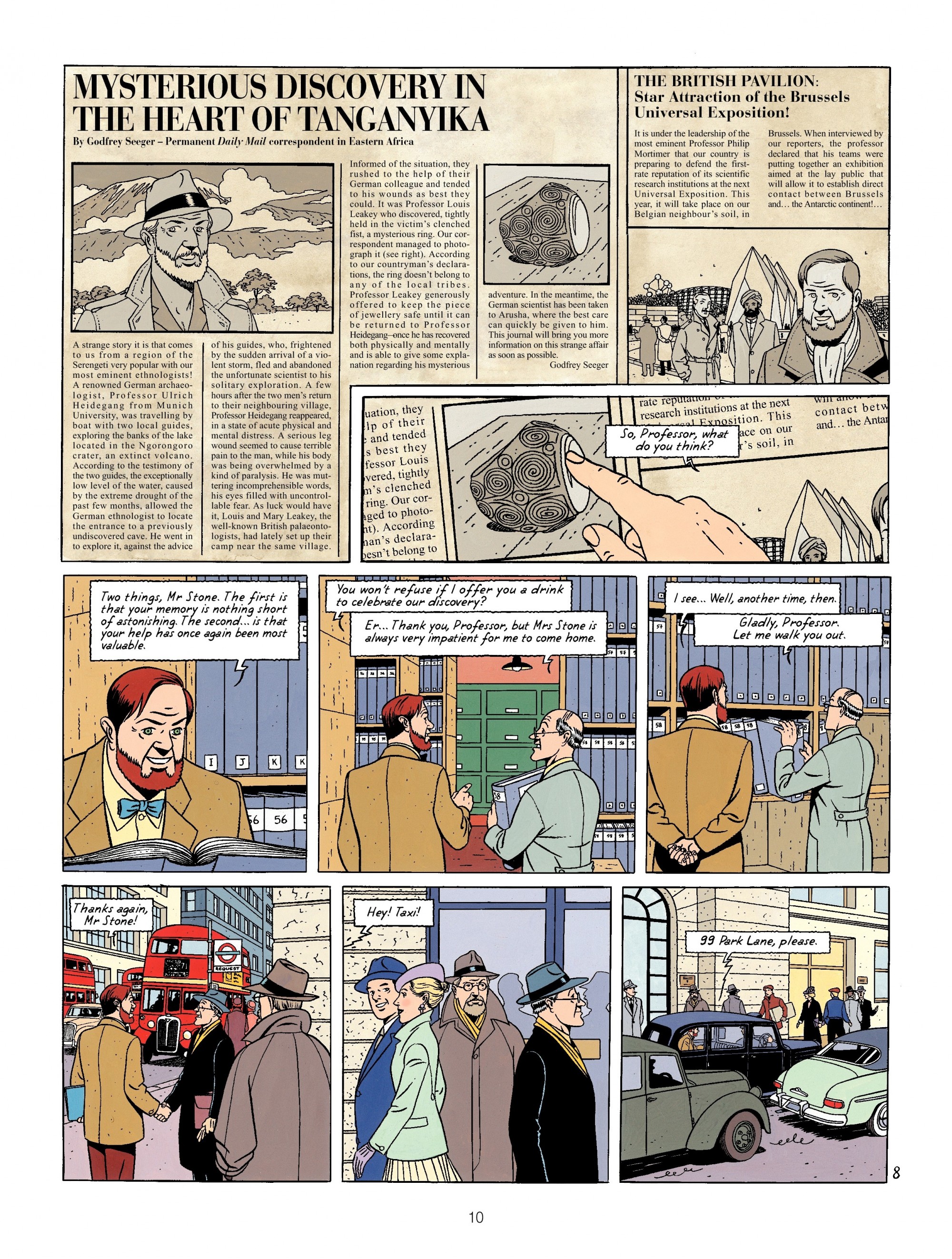 Blake & Mortimer (2007-): Chapter 11 - Page 10