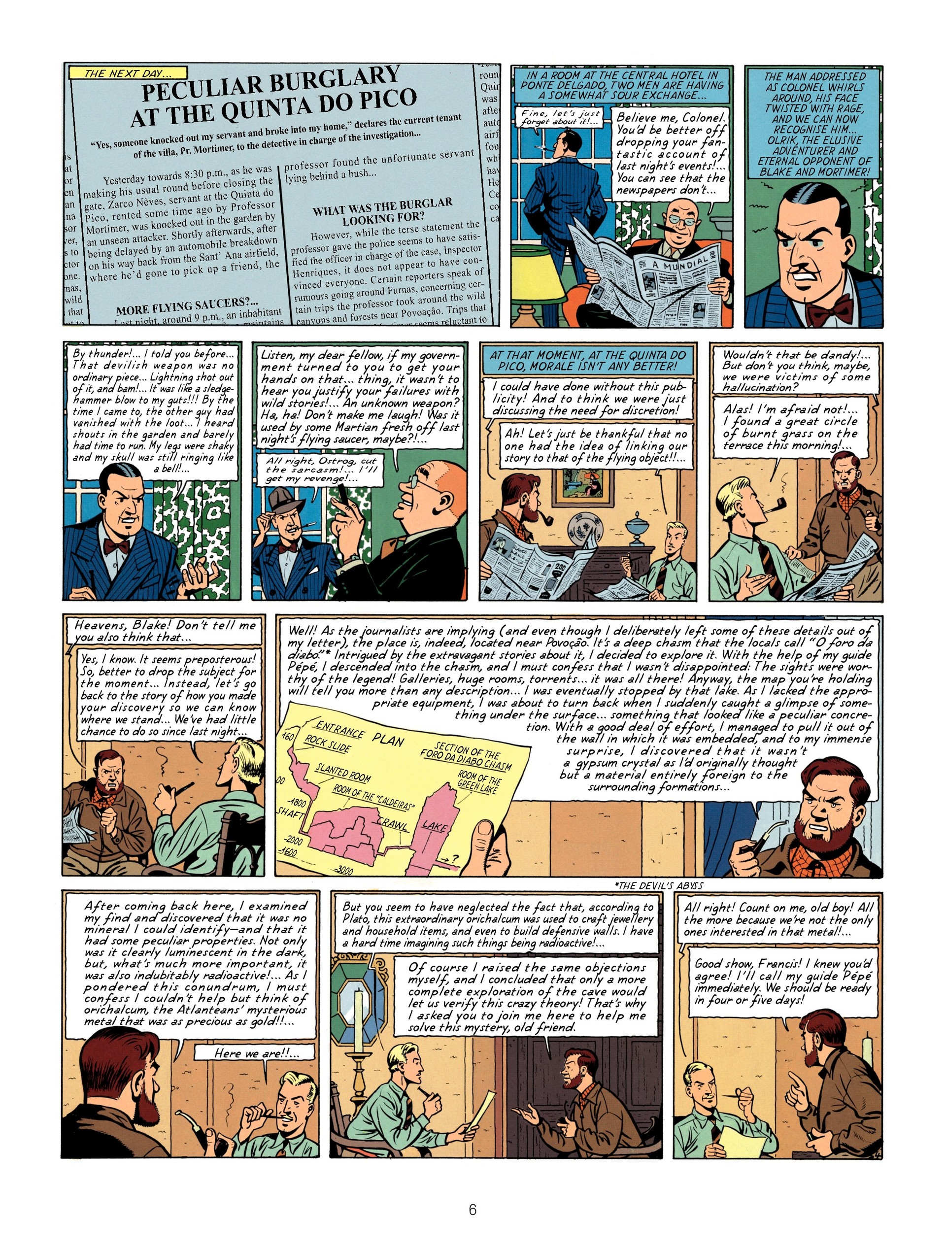 Blake & Mortimer (2007-): Chapter 12 - Page 6