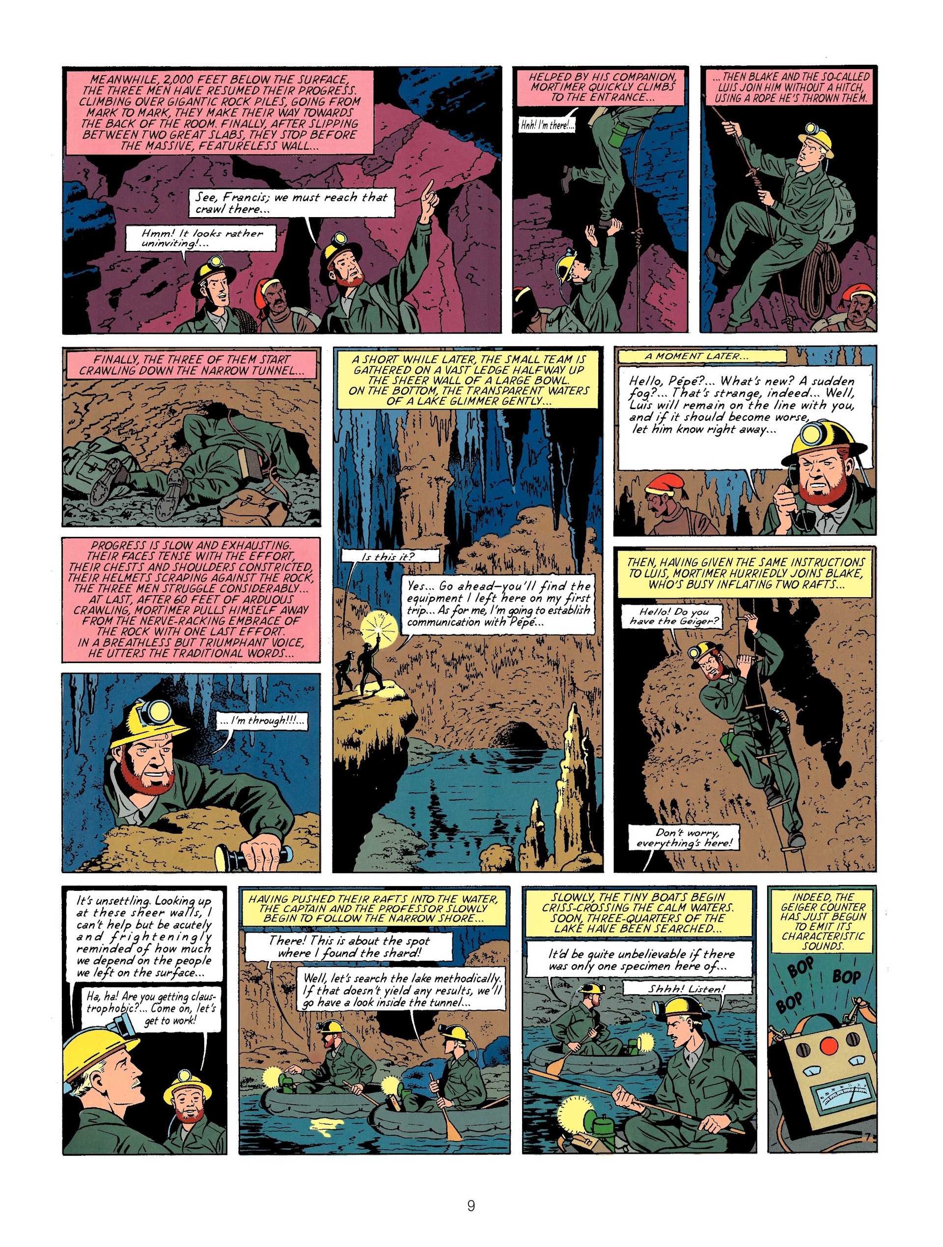 Blake & Mortimer (2007-): Chapter 12 - Page 9