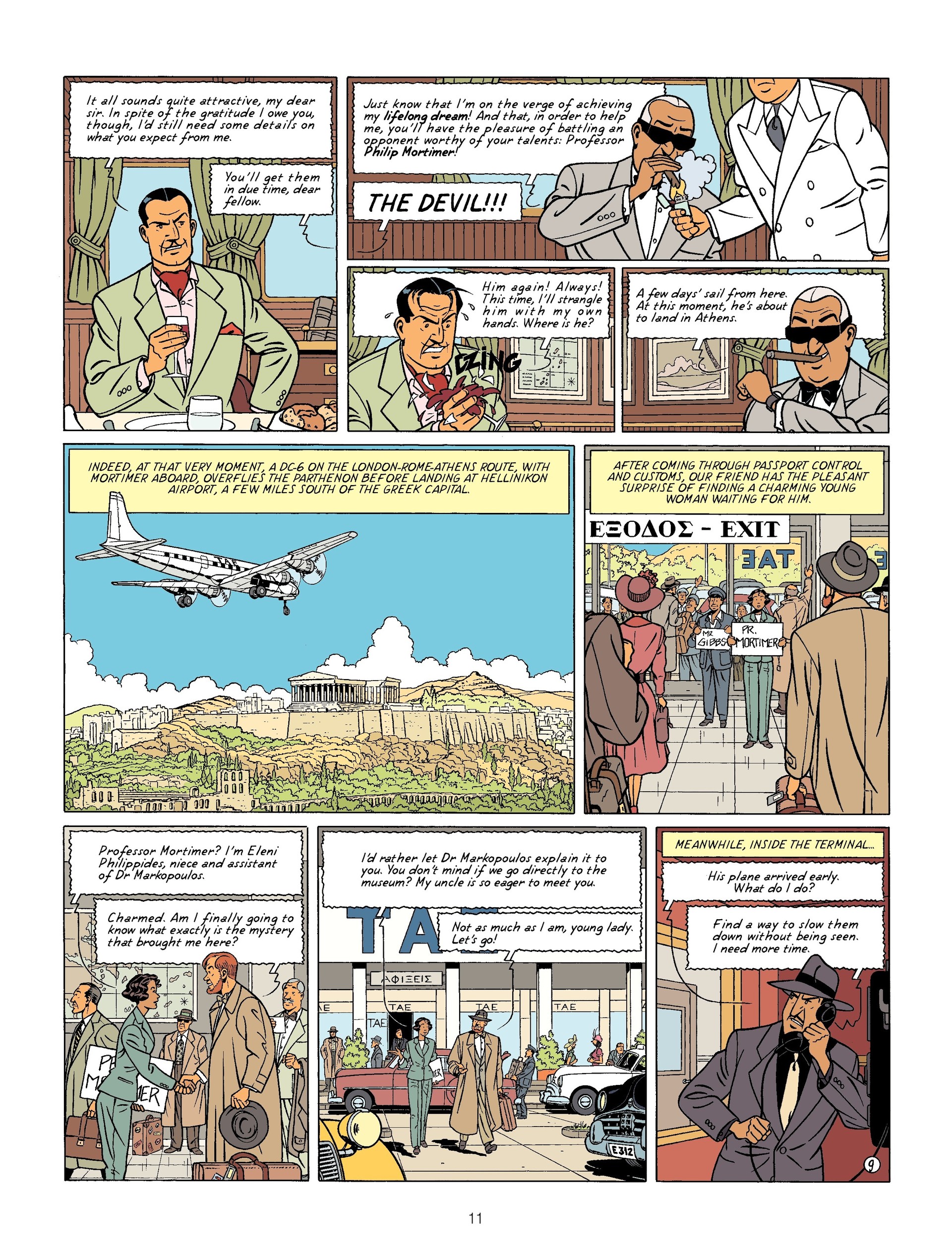 Blake & Mortimer (2007-): Chapter 13 - Page 11
